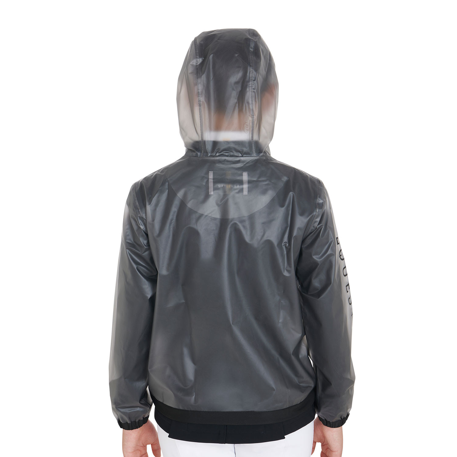 Winddichte Regenjacke mit Reißverschluss und Kapuze für Kinder