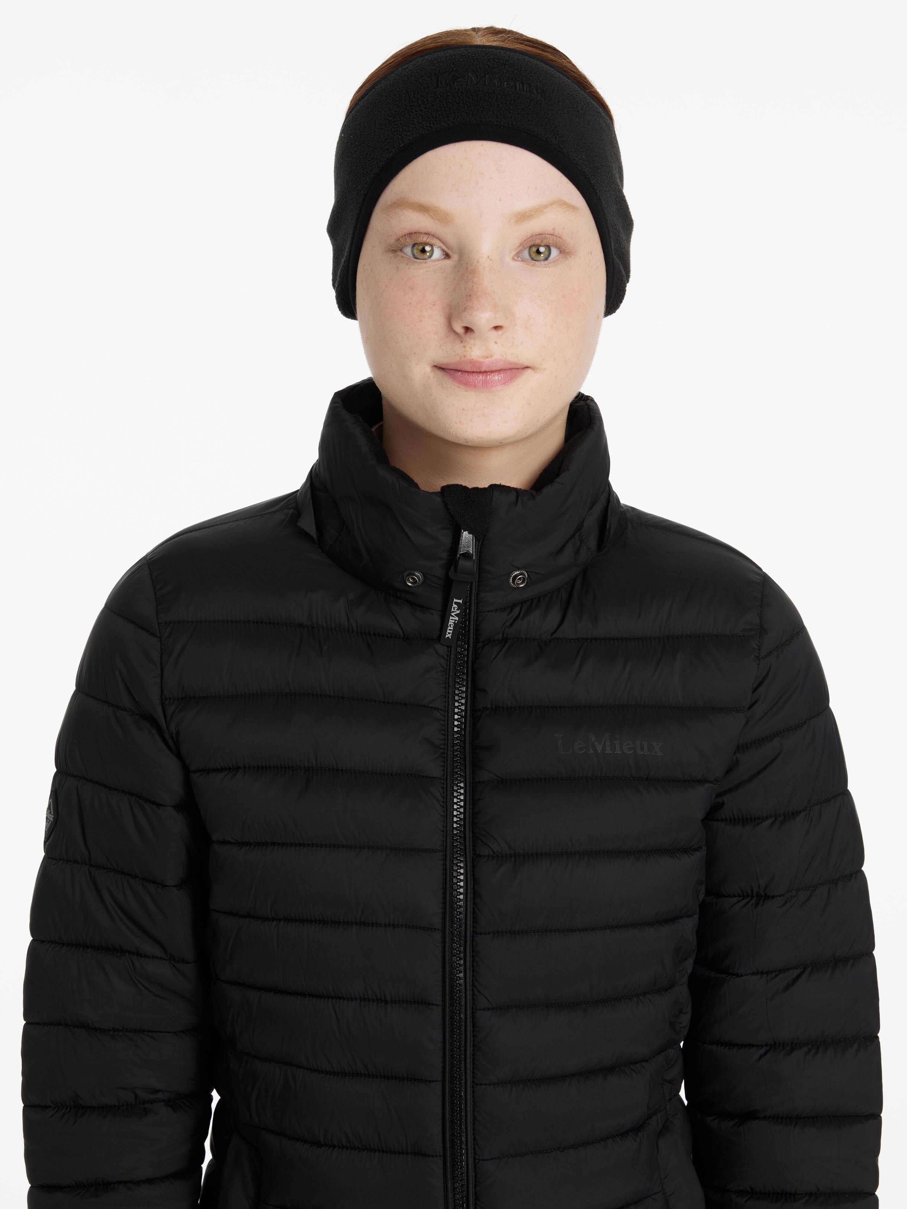 Fleece ear warmers Black