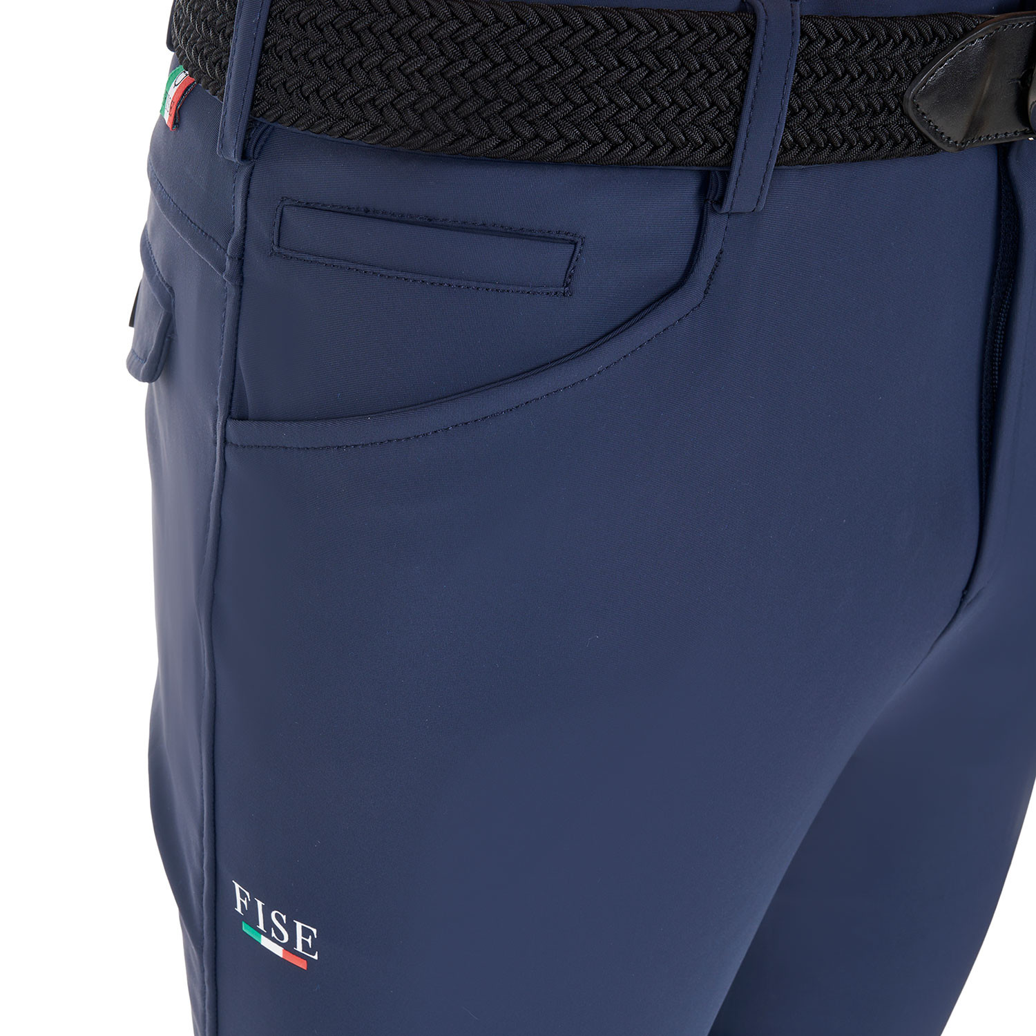 Herren-Reithose mit Kniebesatz X FISE