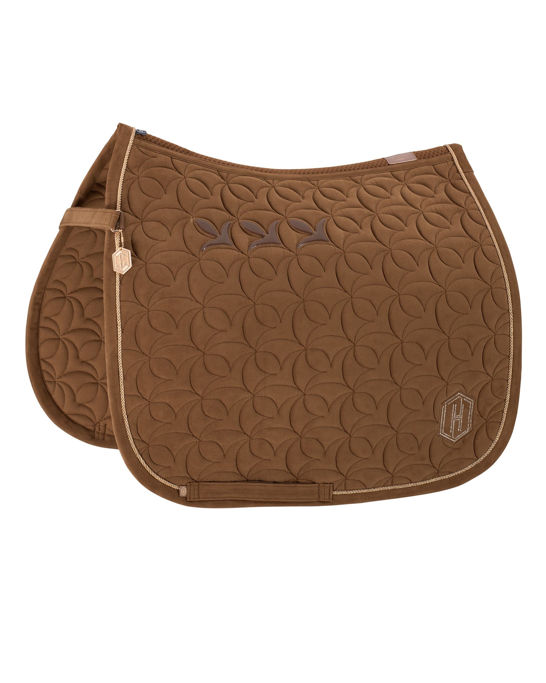 Saddle pad Heritage Velour Emblem