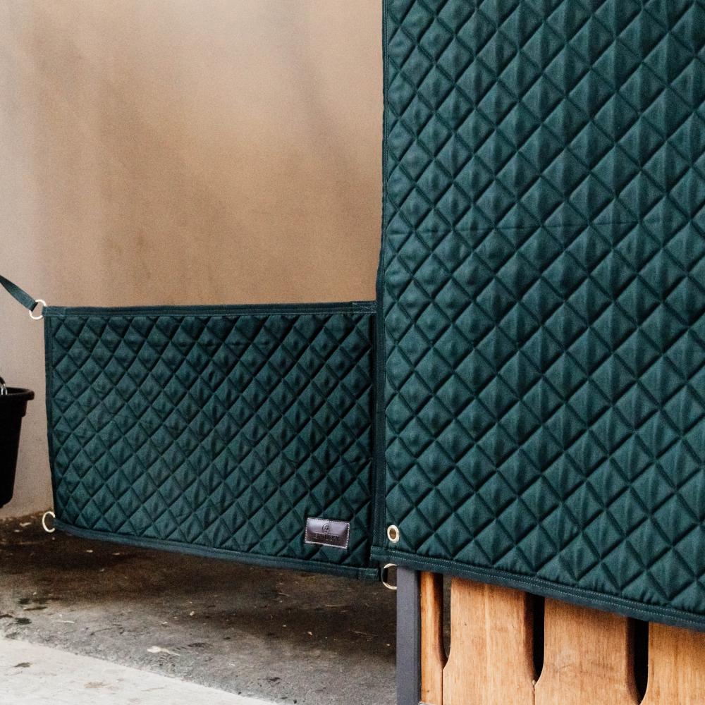 Box door curtain