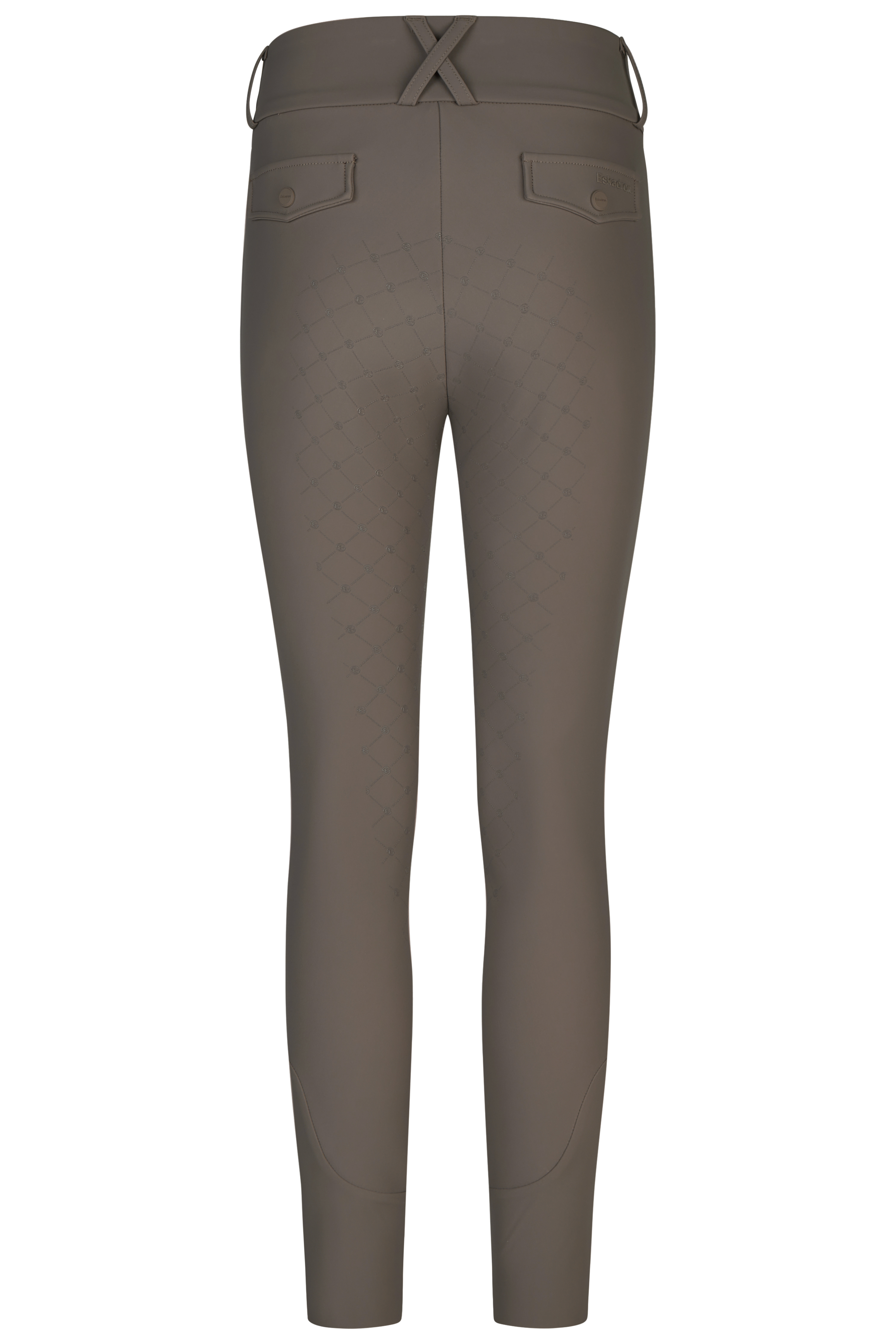 Reithosen Dynamic Vollgrip in powdertaupe