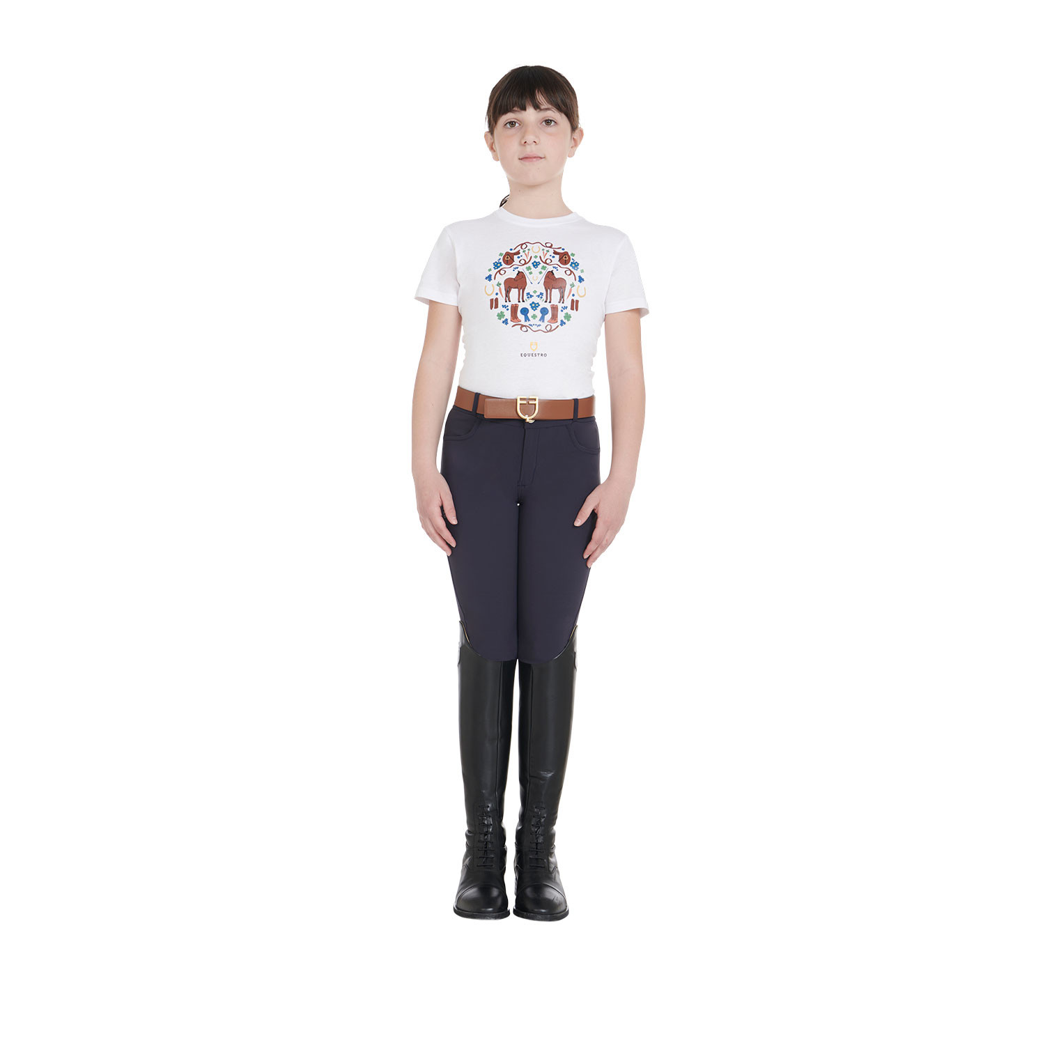 Unisex-Reithose für Kinder aus Funktionsgewebe