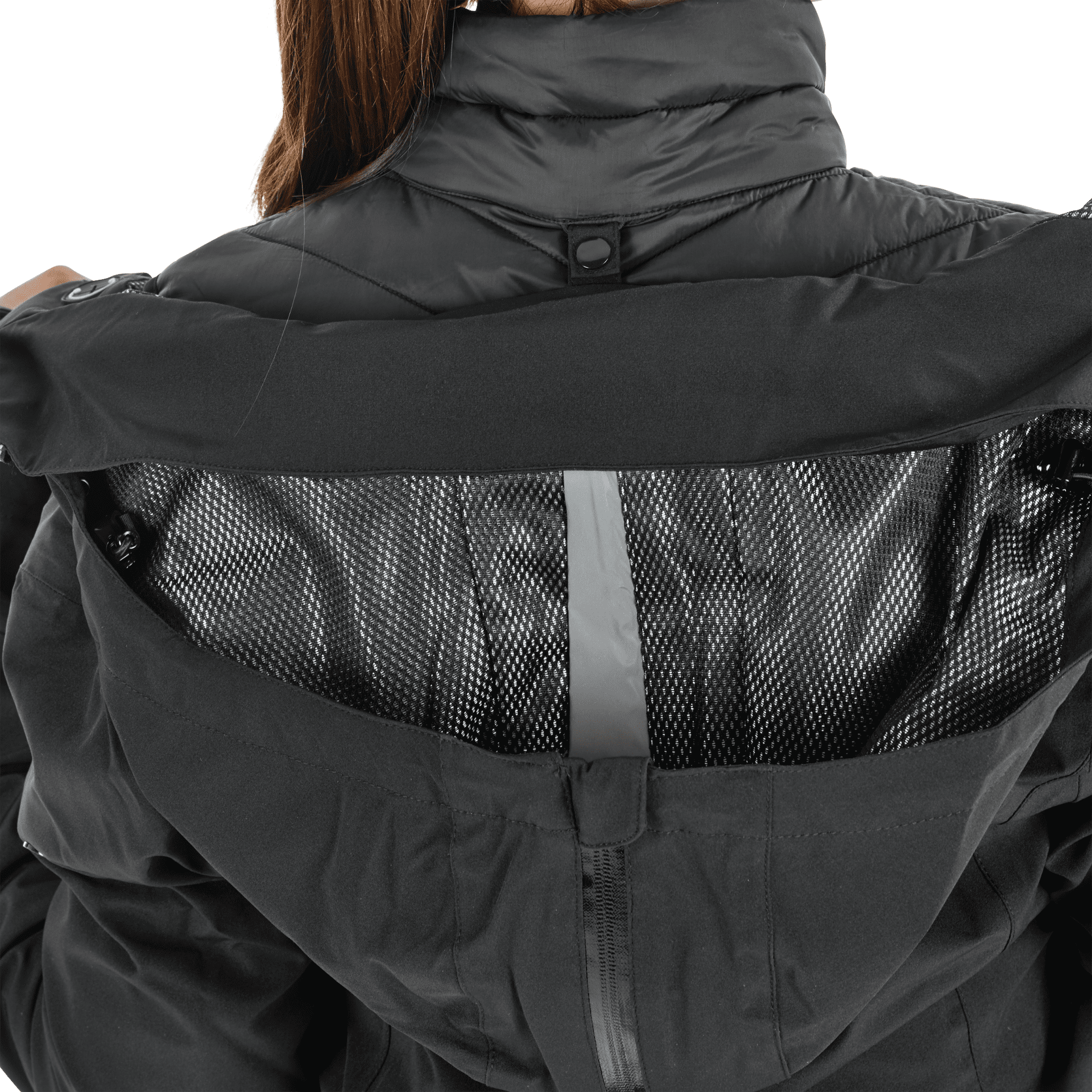 Women's Micah Plus waistcoat in black