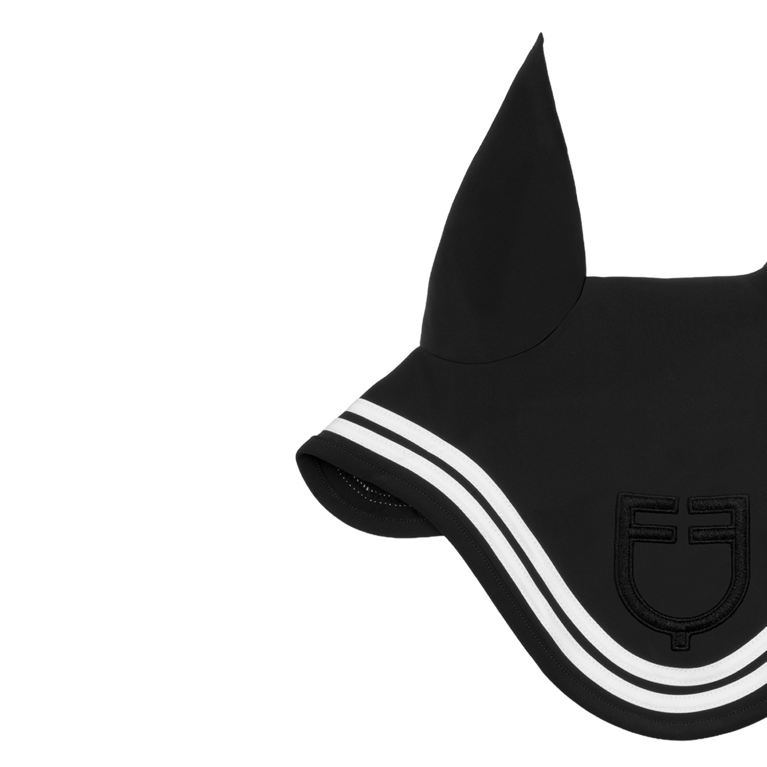 Fliegenhaube Double Stripes aus Funktionsgewebe