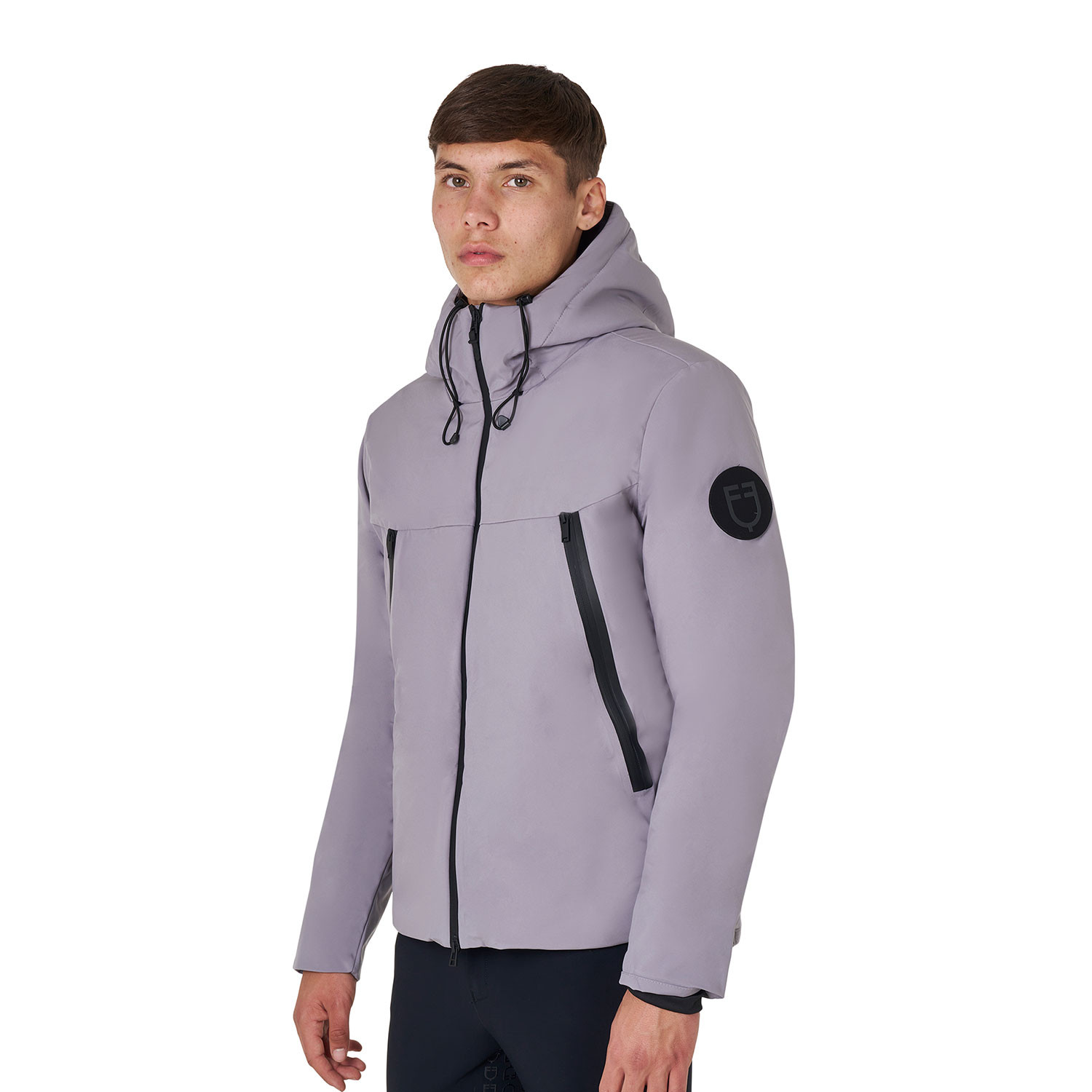 Wasser- und winddichte Herrenjacke aus Nylon