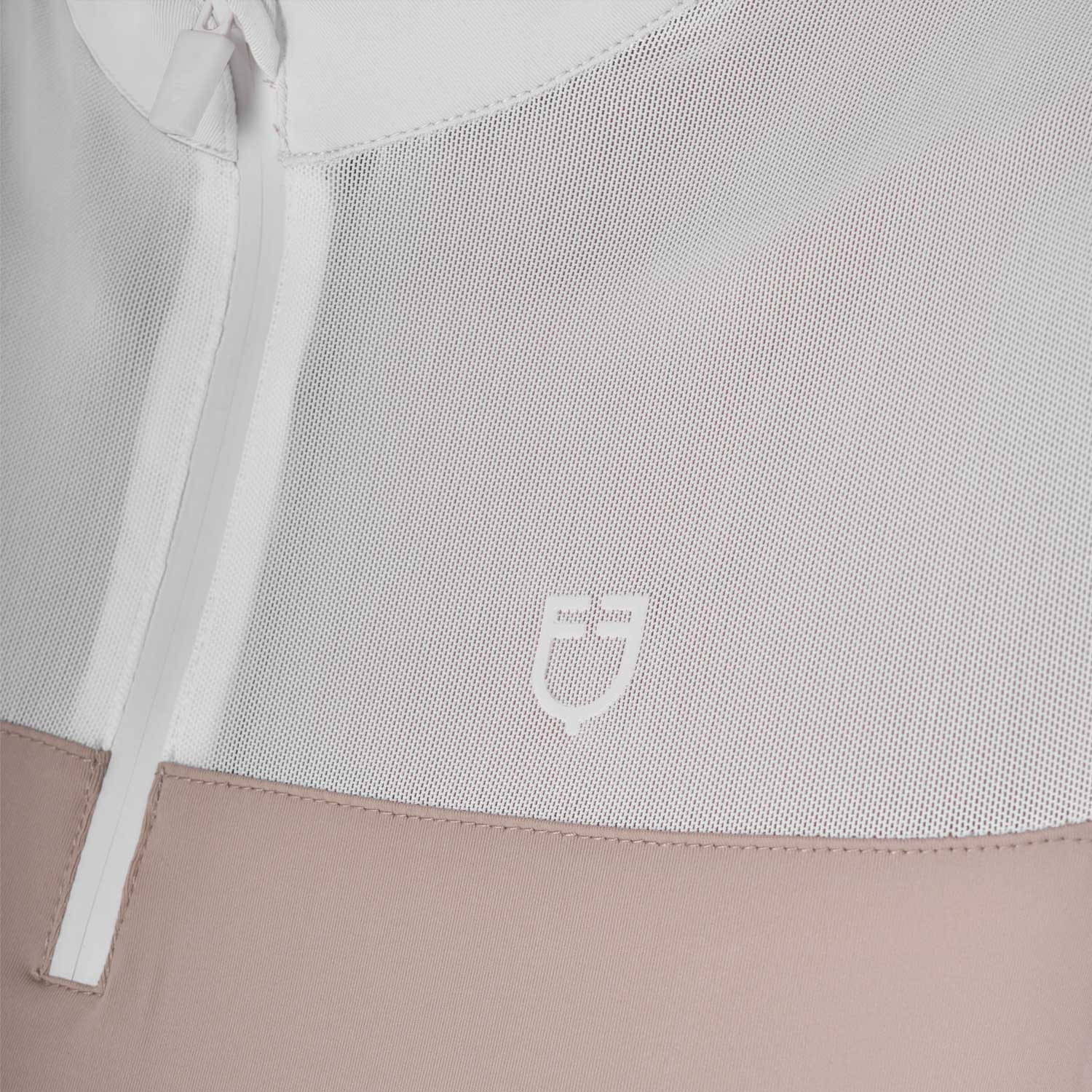 Damen-Trainingspolo mit Mesh-Einsätzen