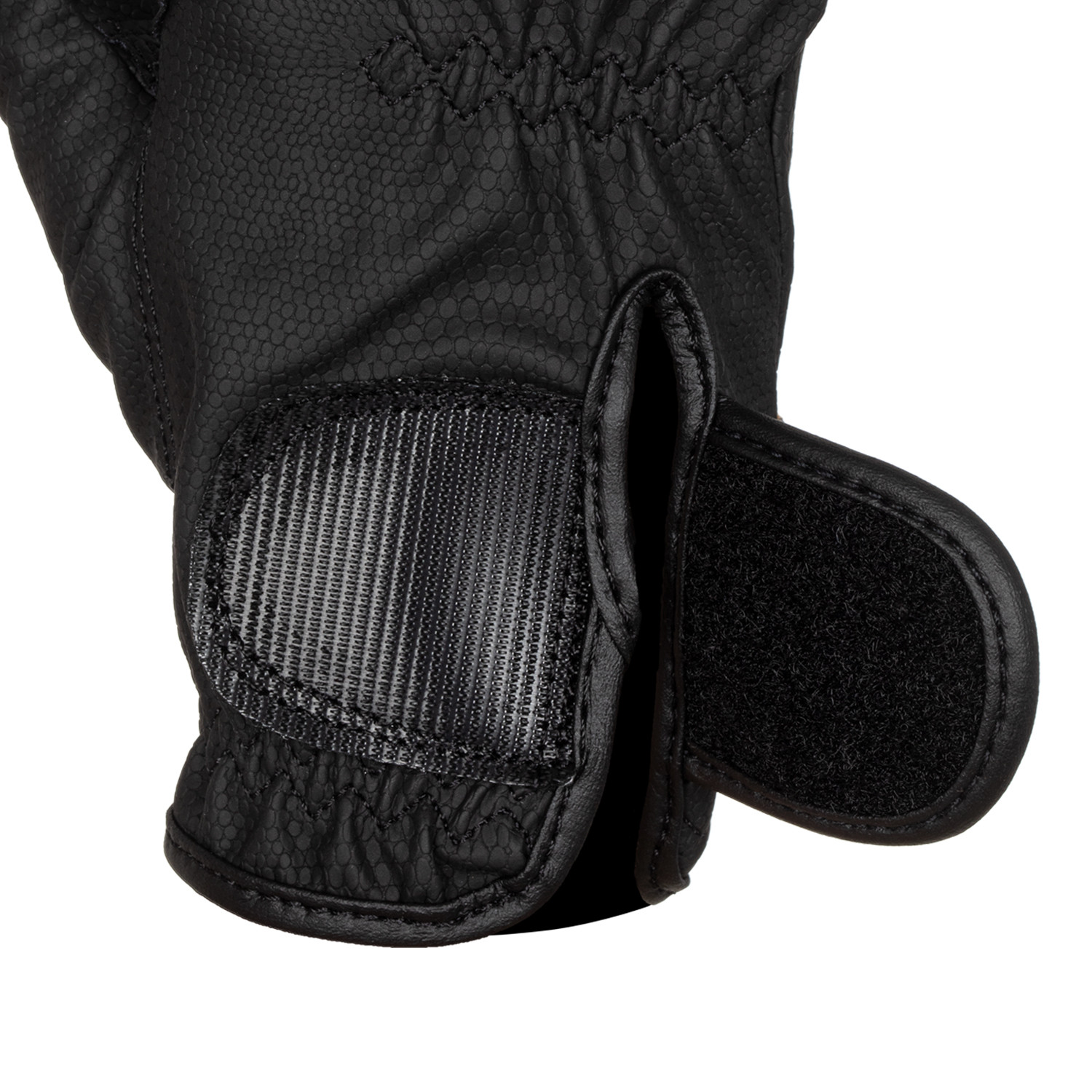 Unisex-Handschuhe aus weichem Kunstleder mit Klettverschluss