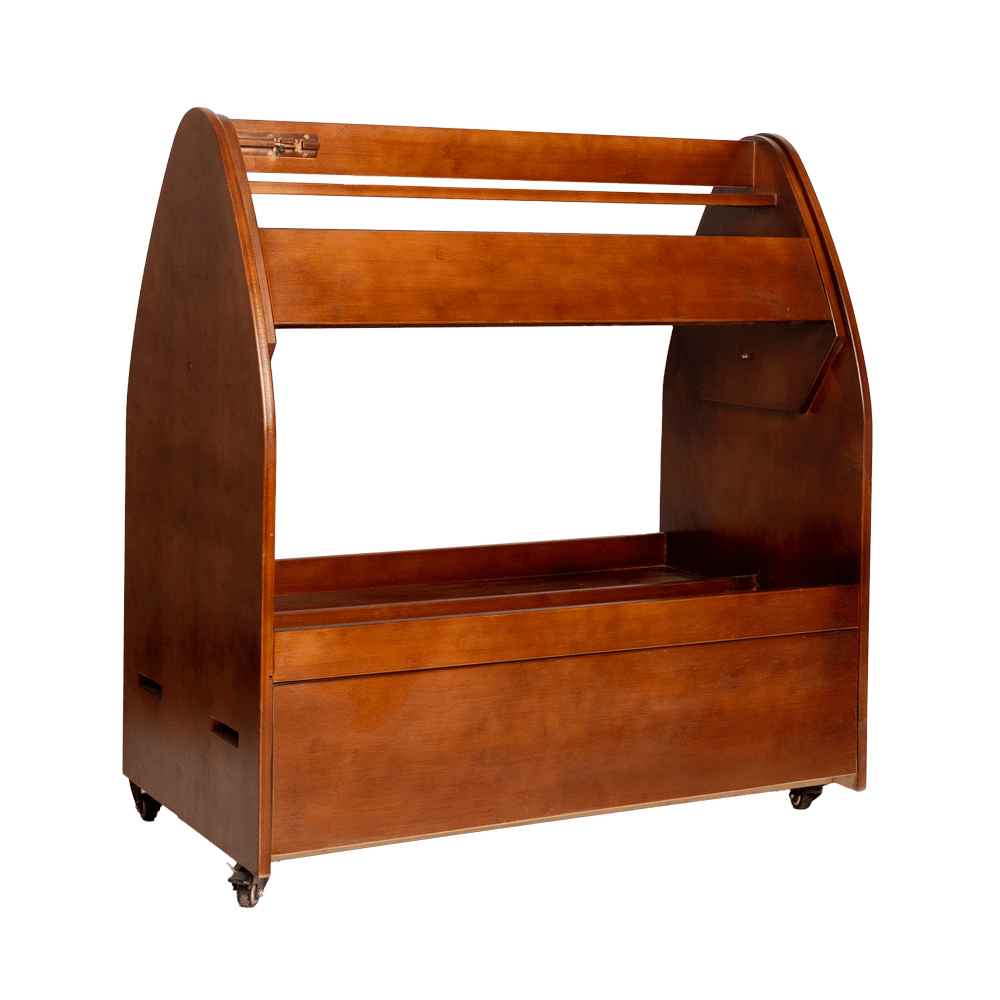 Saddle trolley with drawer