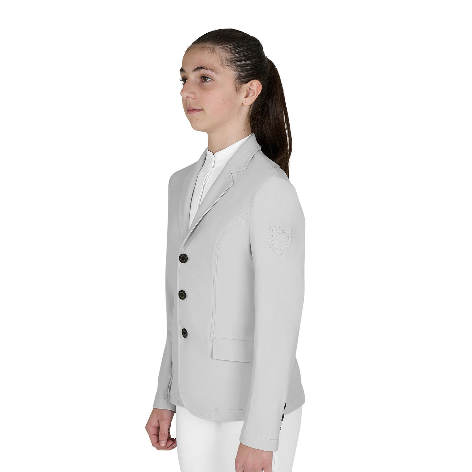 Kinder-Turnierjackett Slim Fit mit drei Knöpfen