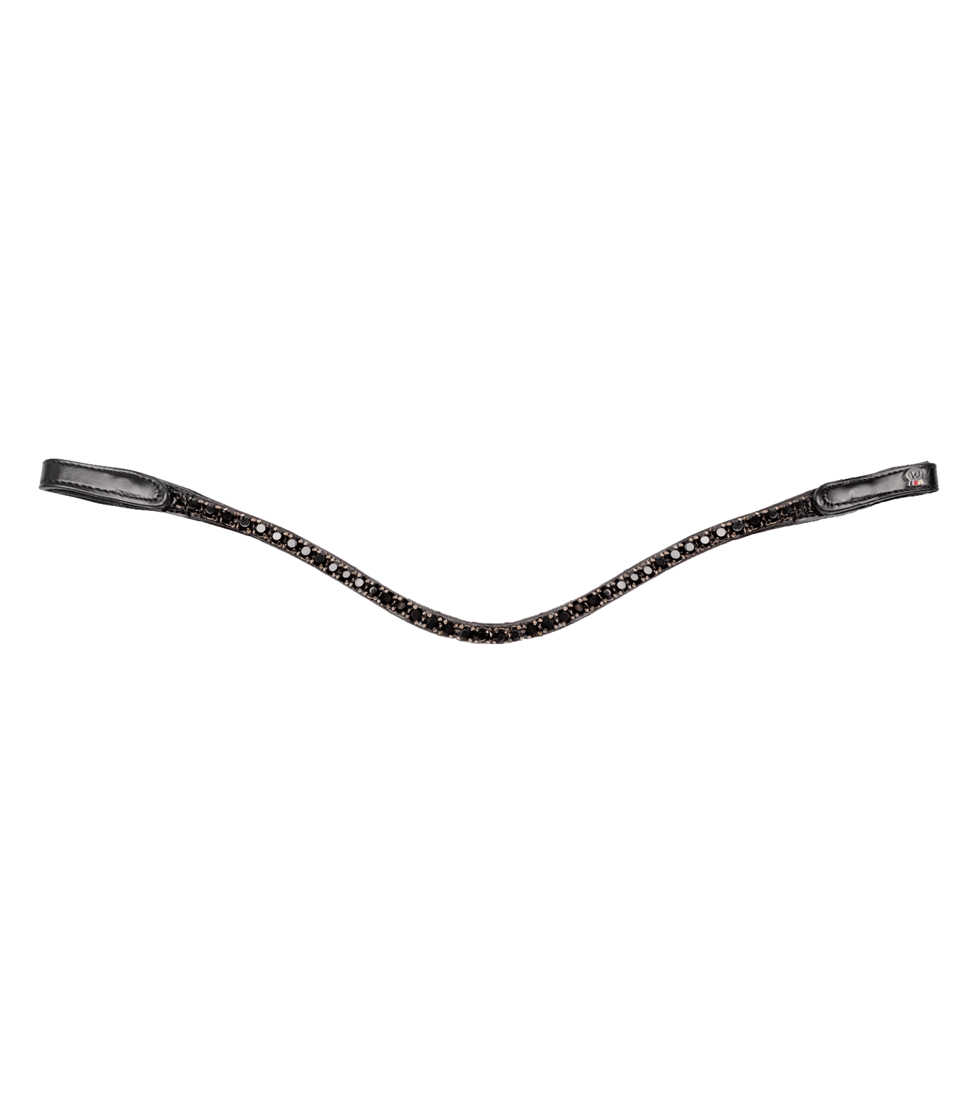 X-Line Browband Shine, black