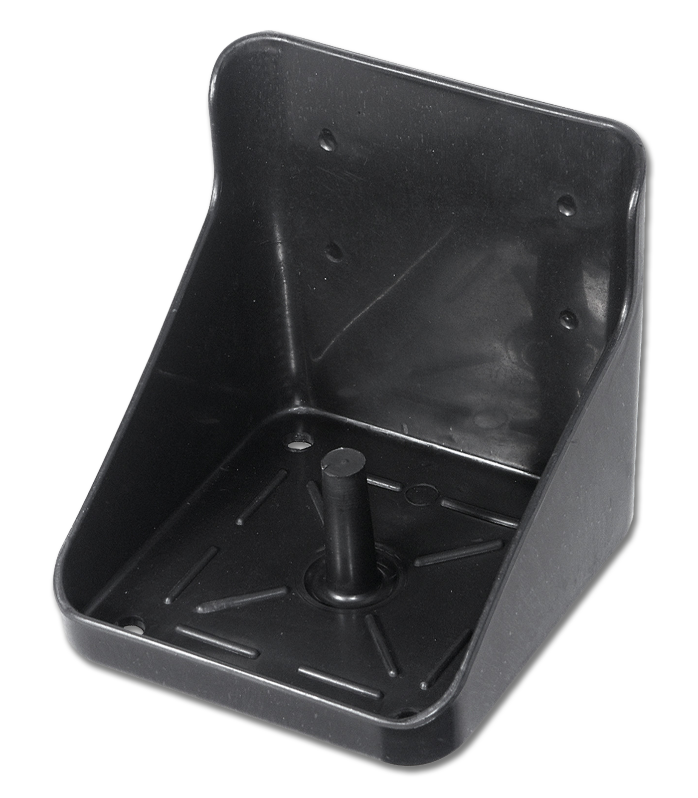 Lecksteinhalter, schwarz