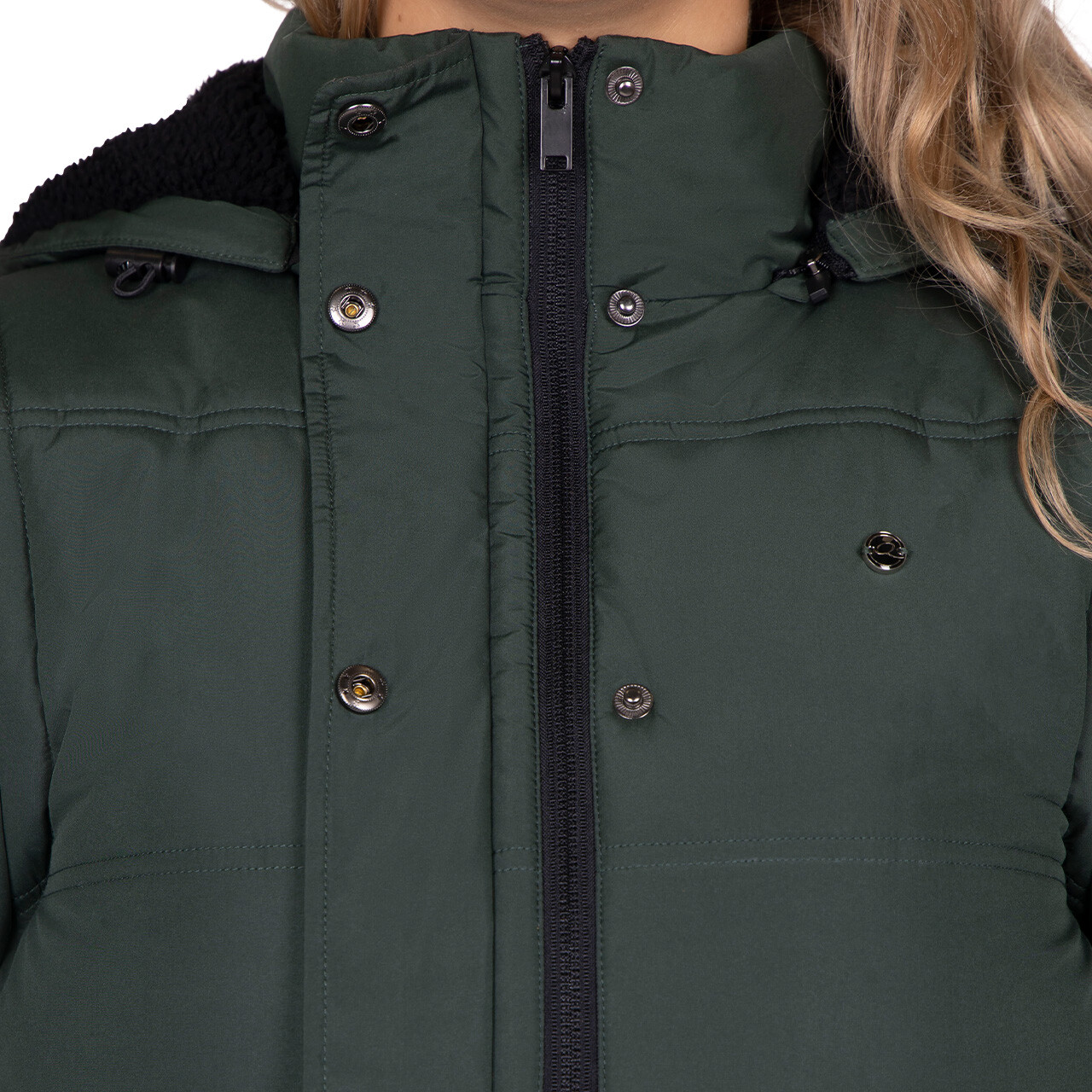 Rayah winter jacket with detachable sleeves