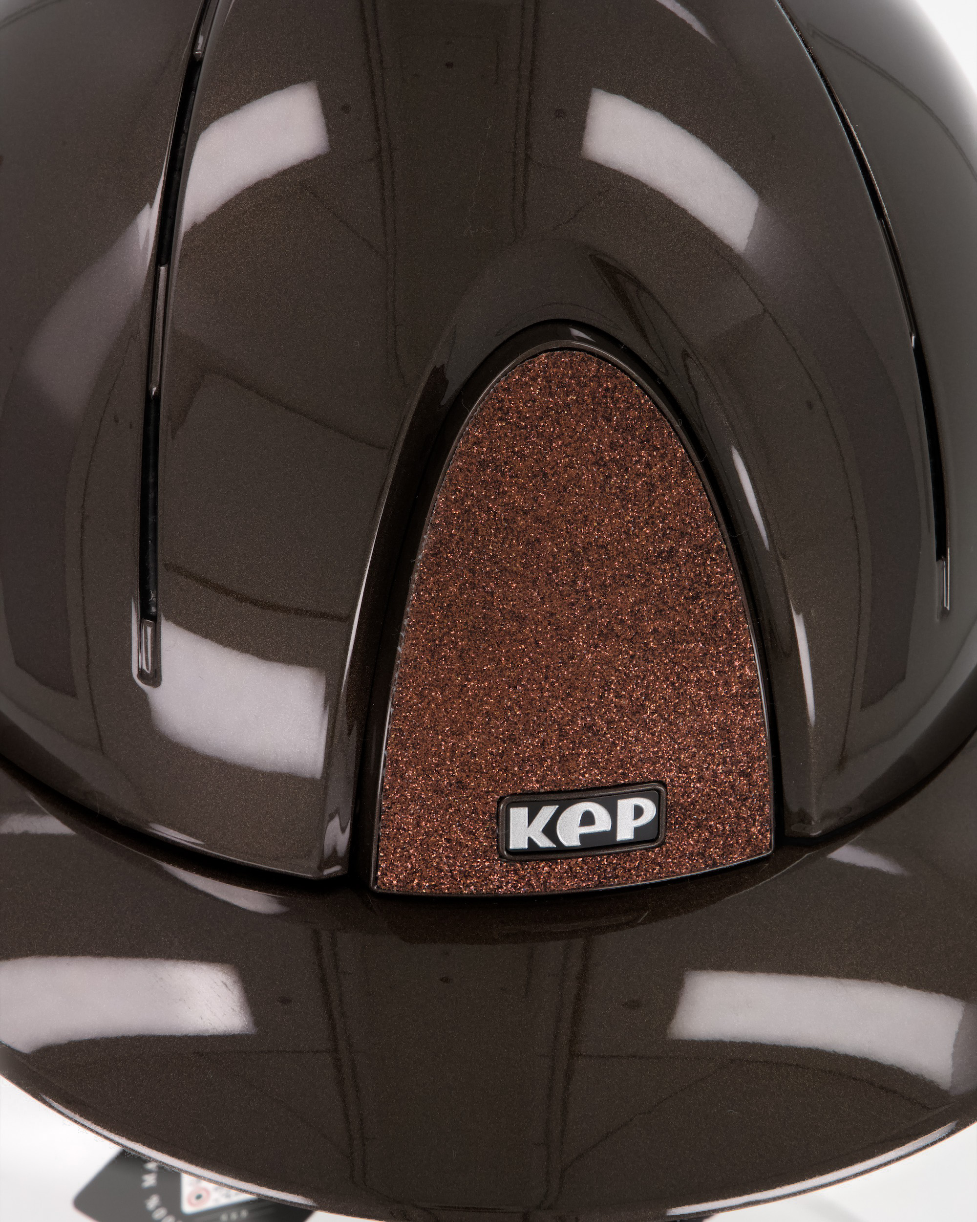 Reithelm Smart Nova Polish Polo Star mit beigen Kinnriemen