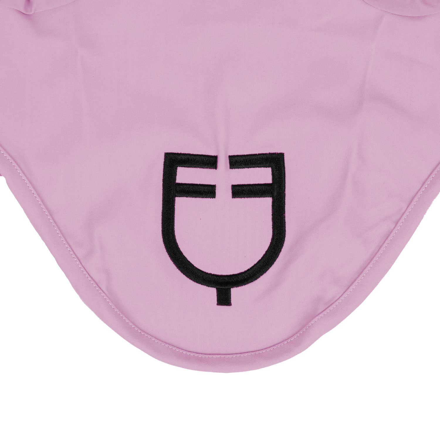 Fliegenhaube aus technischem Stretchgewebe mit Logo