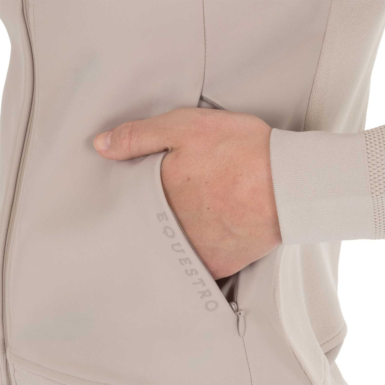 Technisches Kapuzensweatshirt für Damen mit Micro-Mesh-Einsätzen