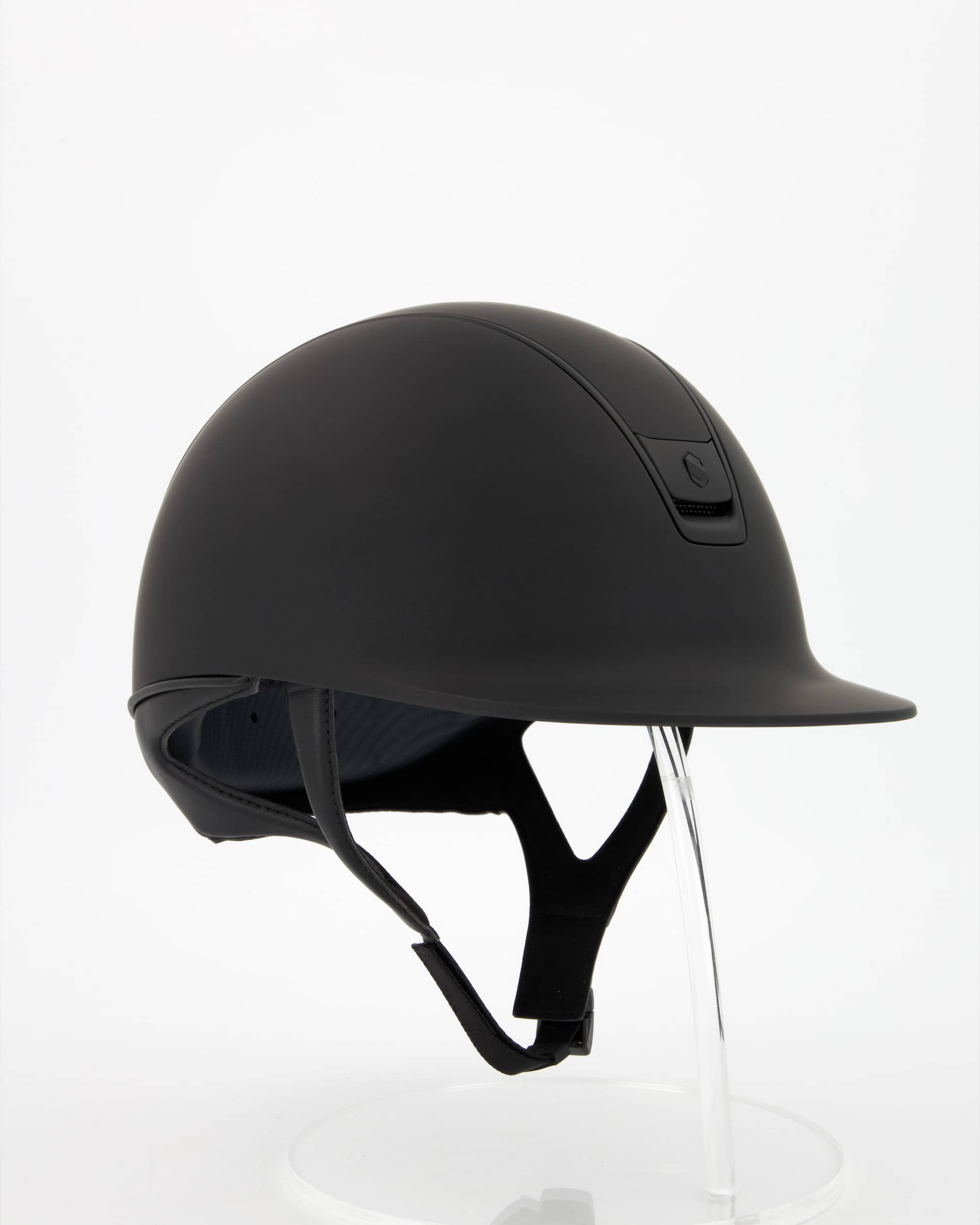 Riding helmet 2.0 Shadowmatt Black, Top Shadowmatt Black, Trim Matt Black, Blason Matt Black