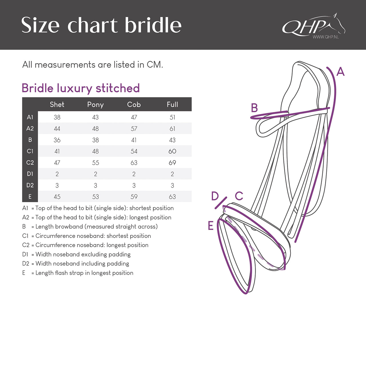Snaffle with luxury stitching