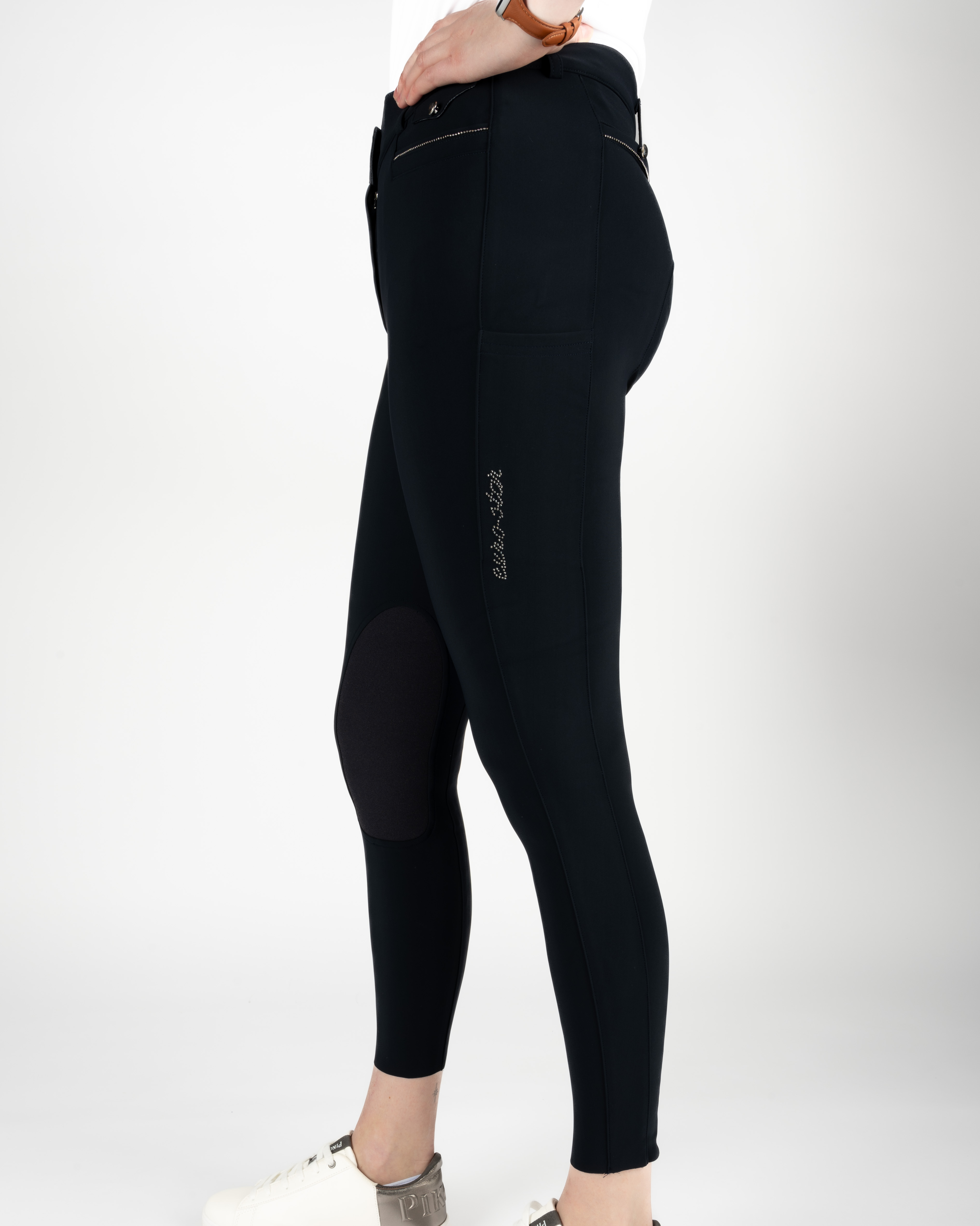 Ladies riding breeches Arielle Grip Connect Knee in night