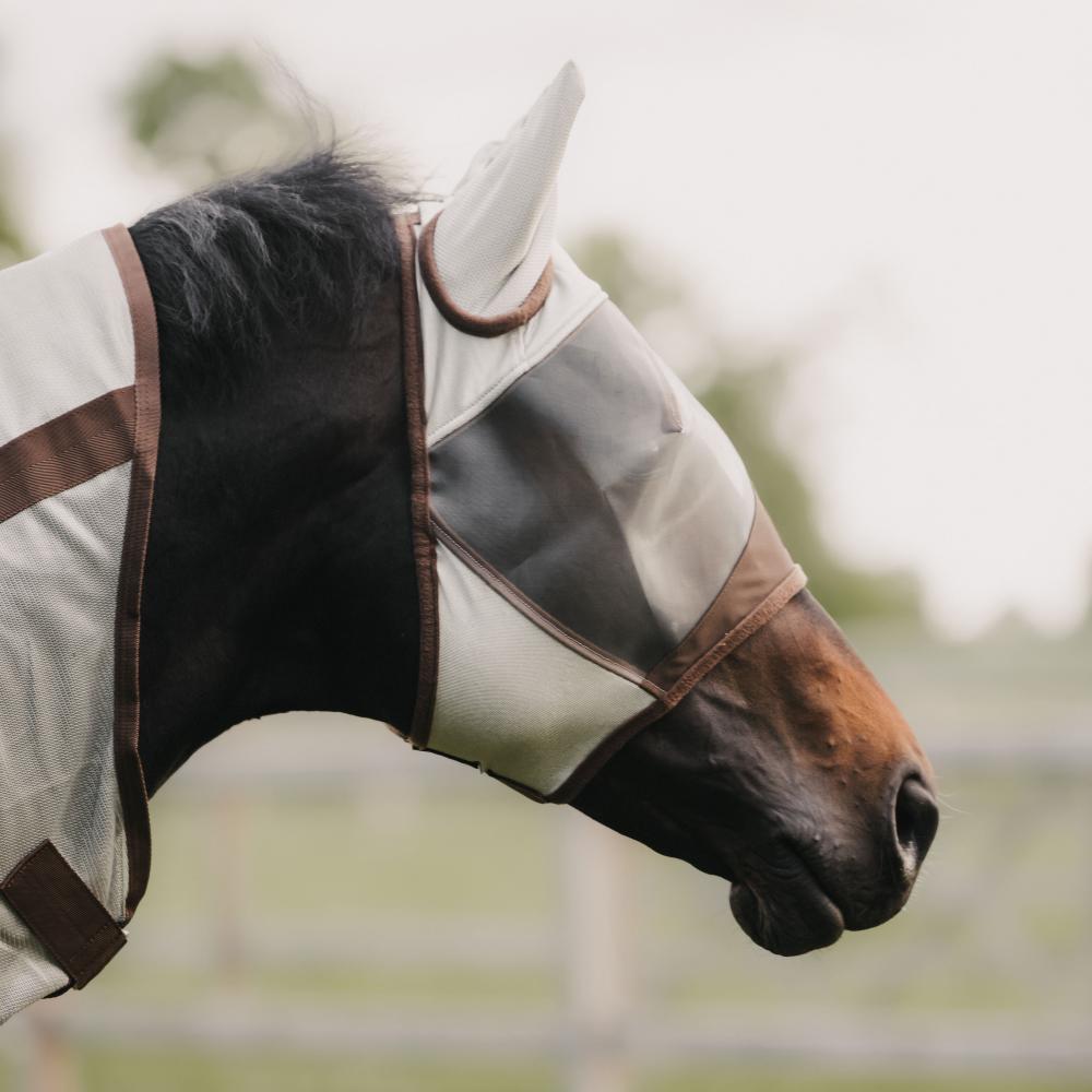Classic fly mask with ears