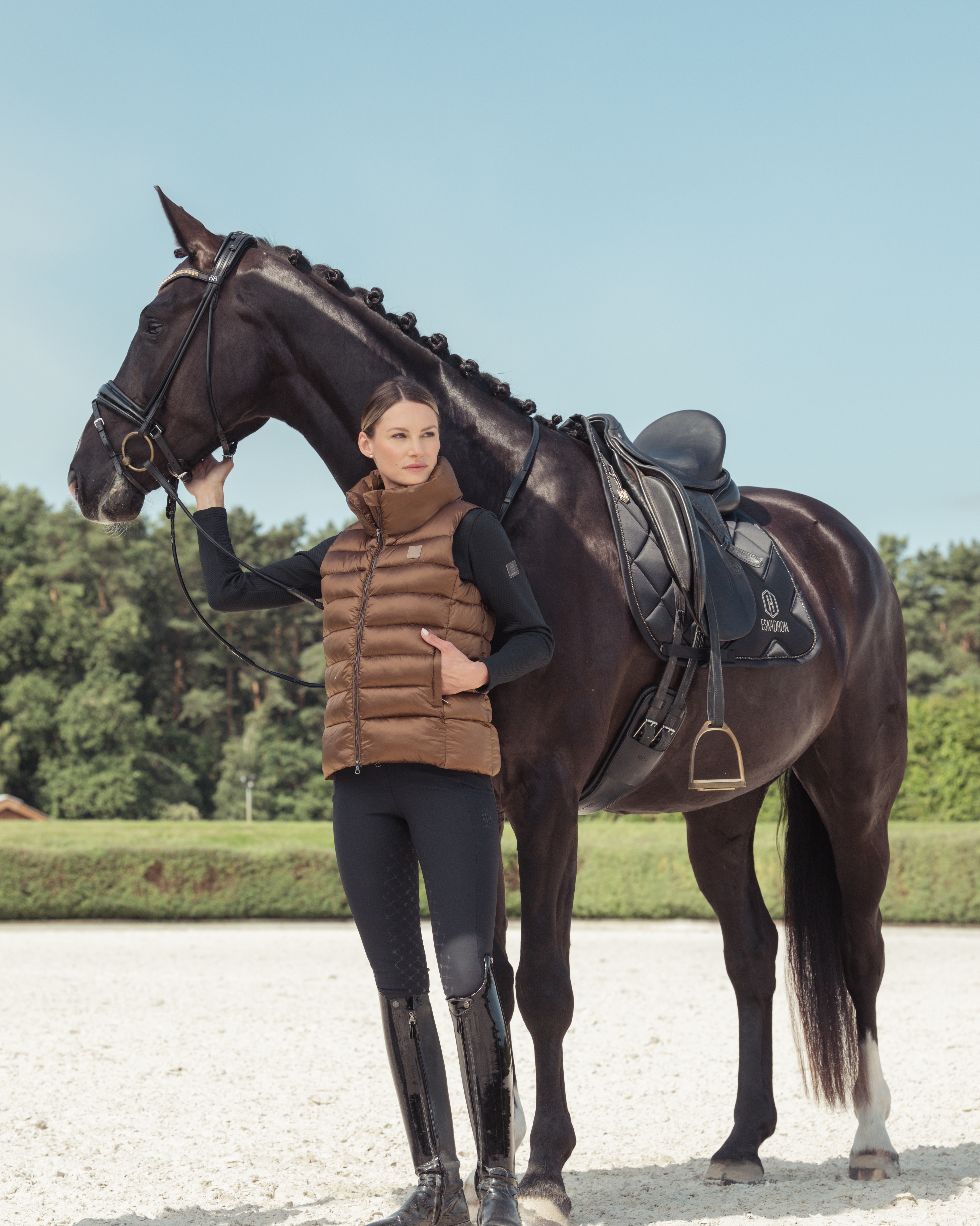 Saddle pad Heritage Bicross Mattgloss