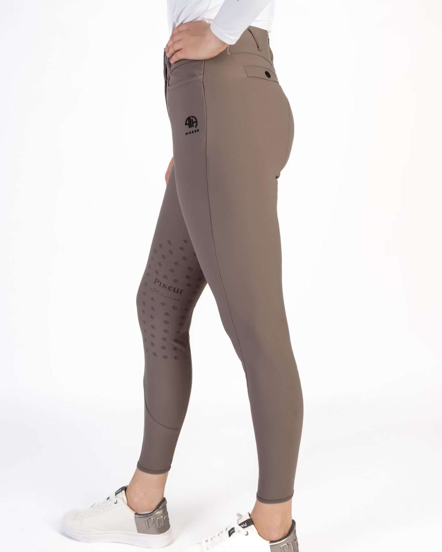 Ladies' riding breeches Linn Sd with knee grip