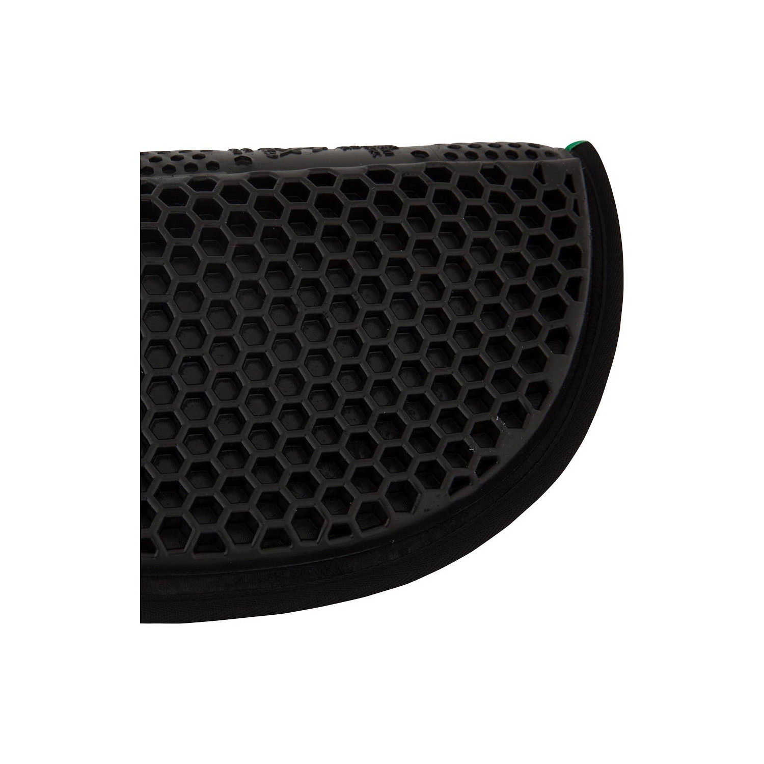 Soft-Gel Hexagonal mit Widerristausschnitt in schwarz/schwarz
