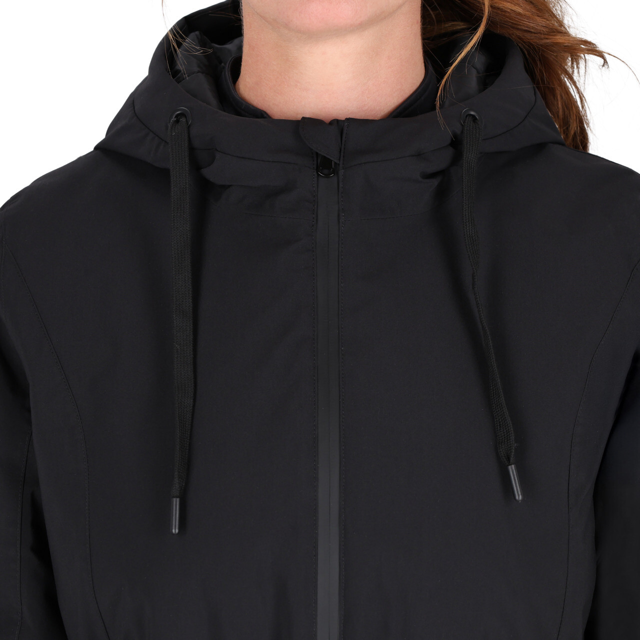 Winterjacke Livora in schwarz