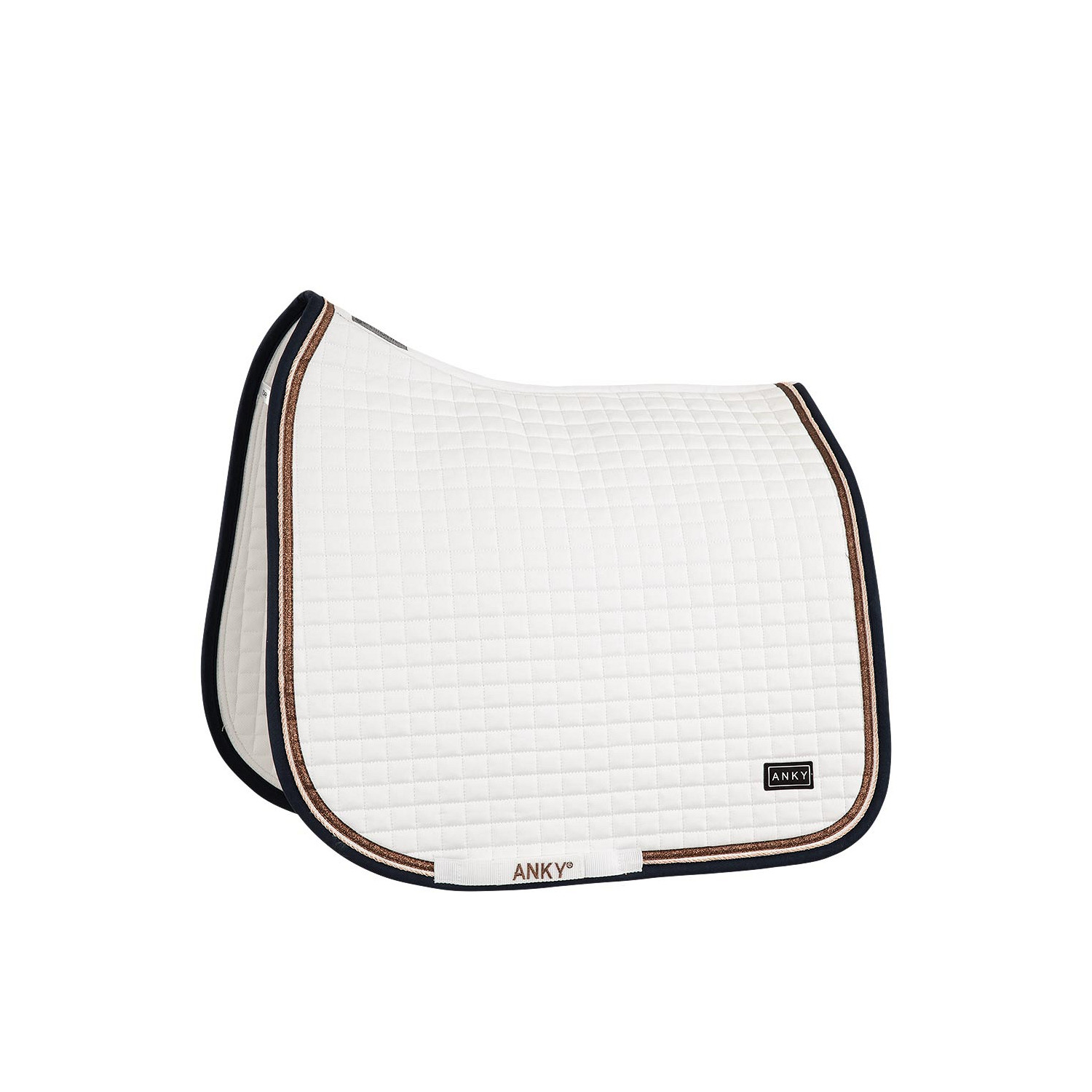 Schabracke Cotton Twill Dressur XB21007 in weiß