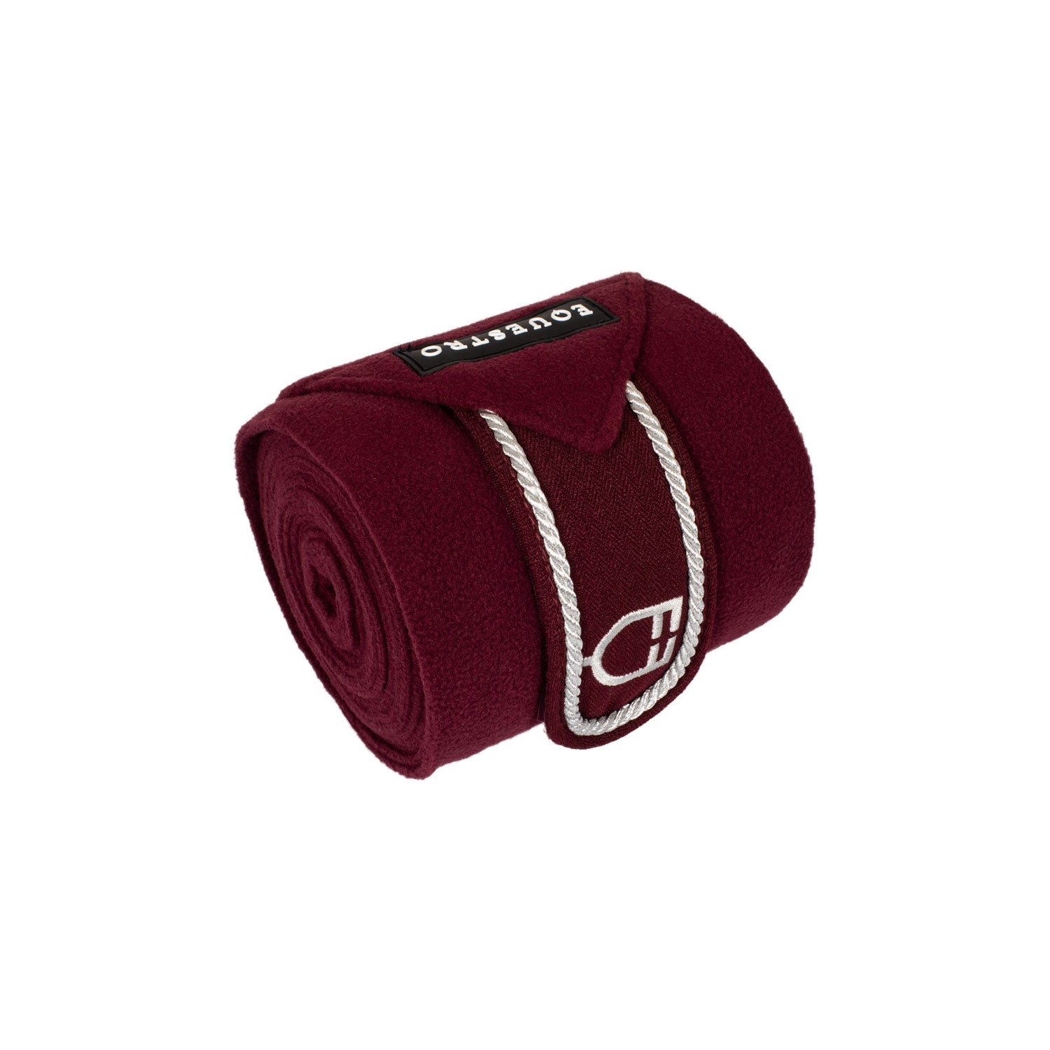 Pony-Fleecebandagen mit gesticktem Logo