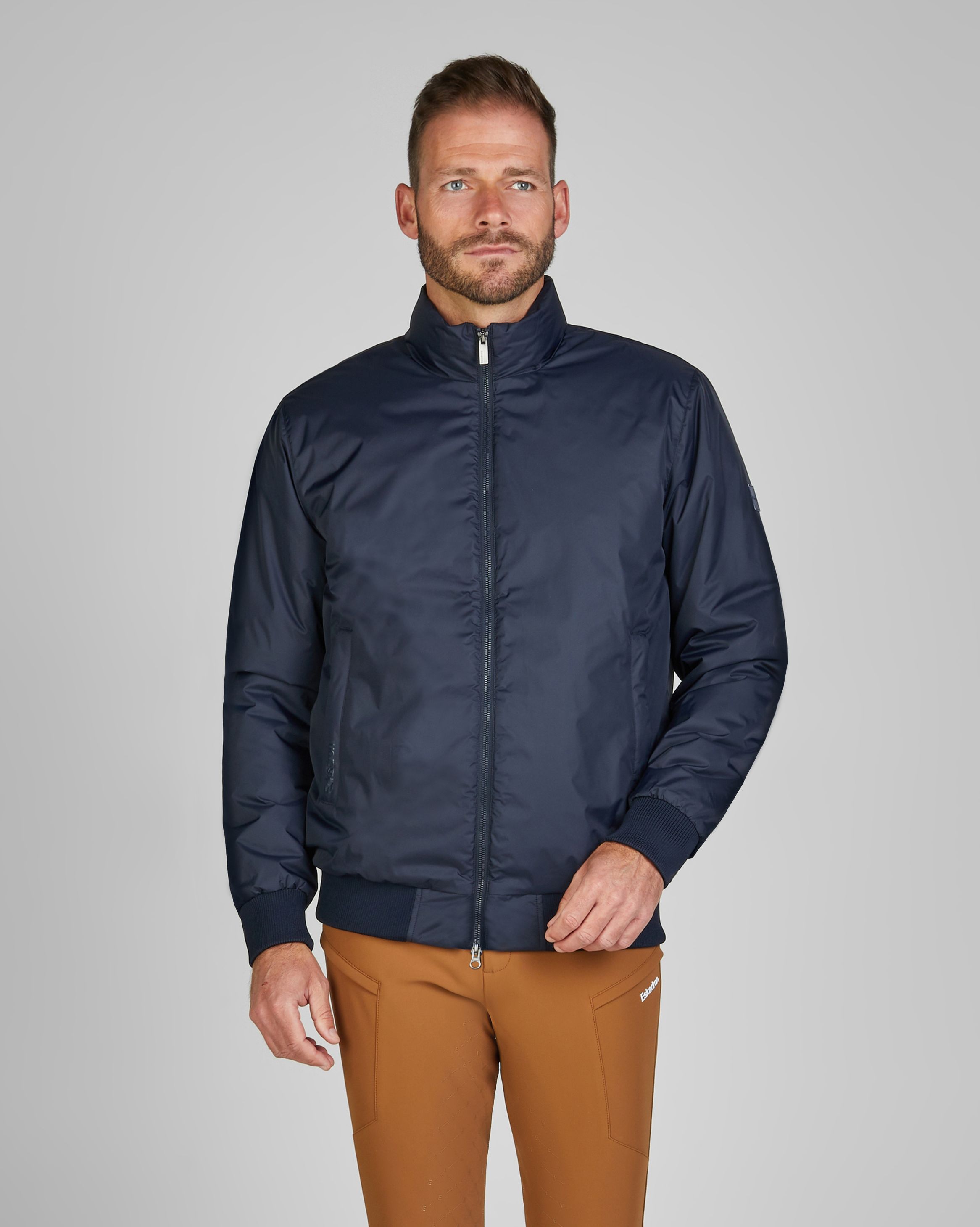 Men's Heritage Quilt blouson in navy
