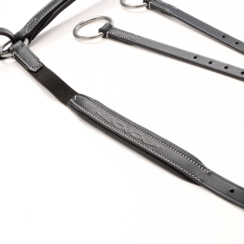 Breastplate "Dexter" 3-pt. high with elastic