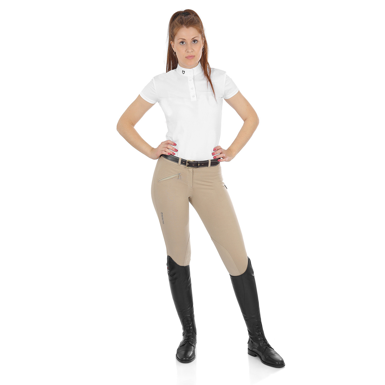 Damen-Reithose Selene aus Stretch-Baumwolle