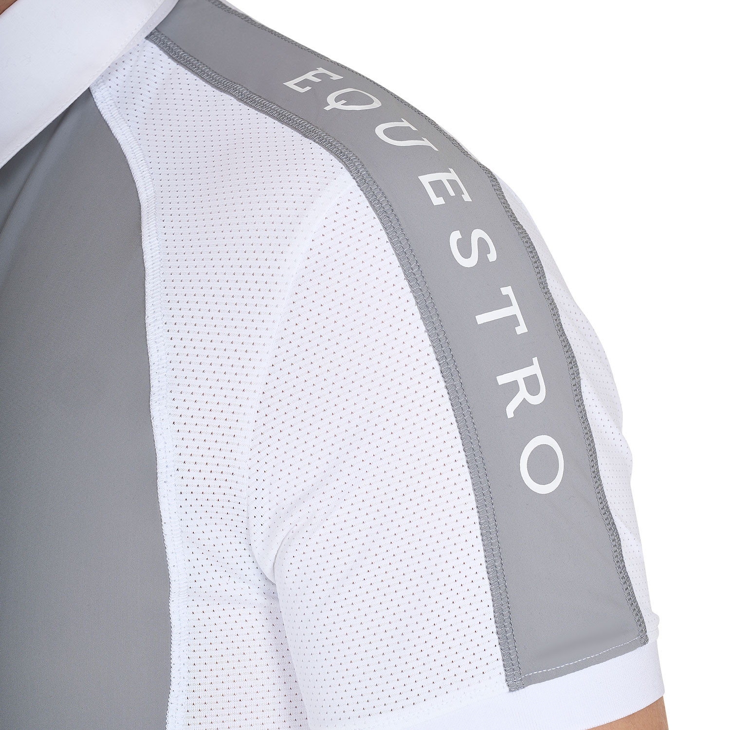 Schmal geschnittenes Turnier-Poloshirt für Herren mit vier Knöpfen