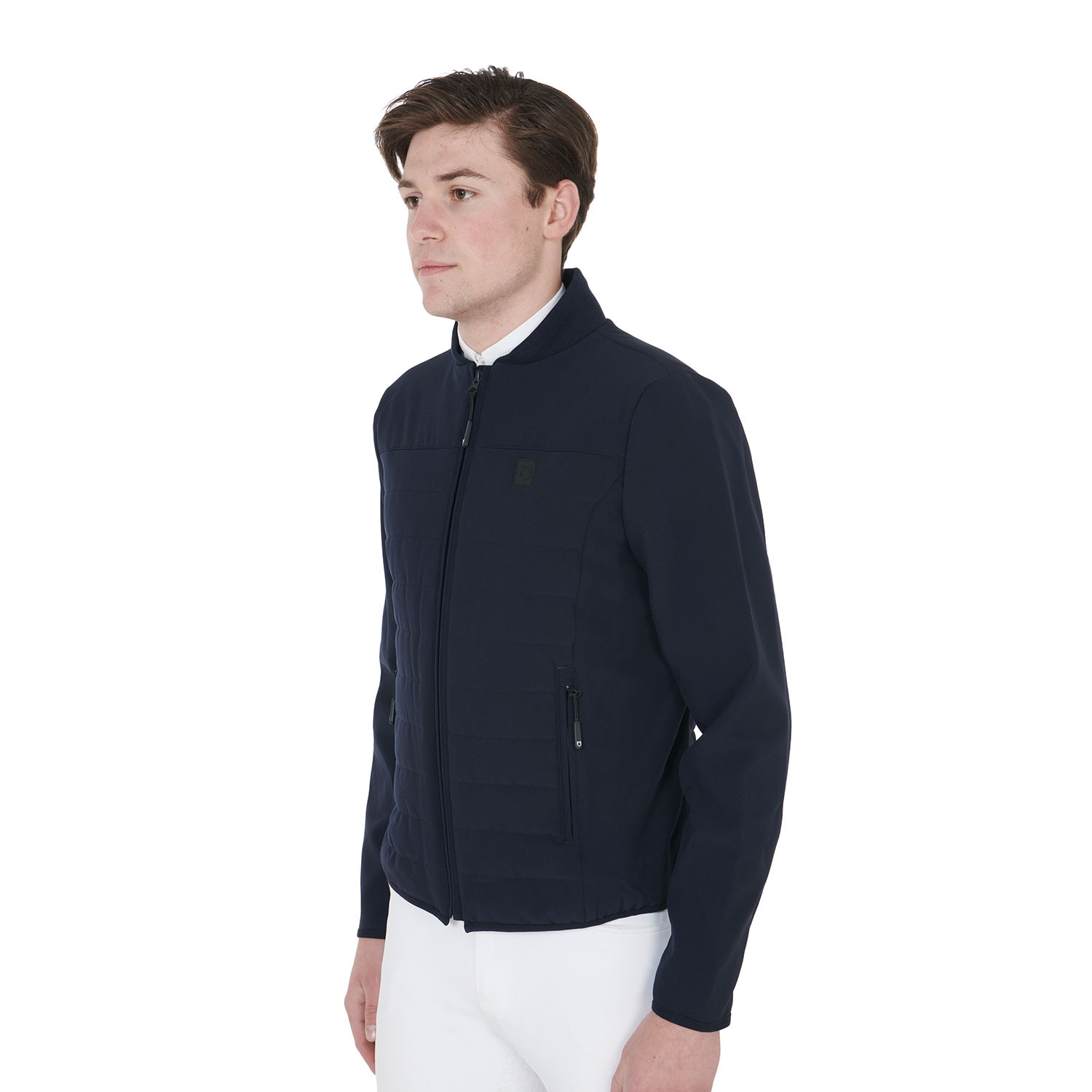 Herren-Jacke aus perforiertem Funktionsmaterial