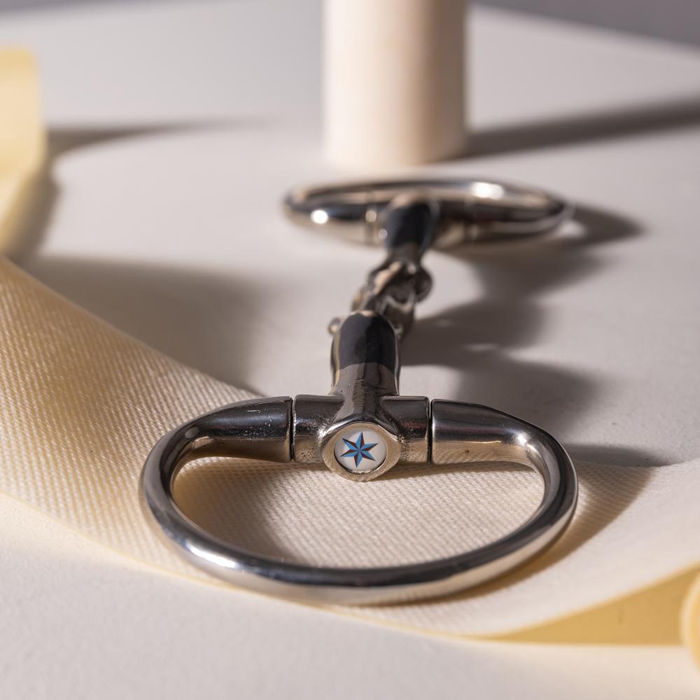 Doppelt Gebrochene Olivenkopftrense Edelstahl