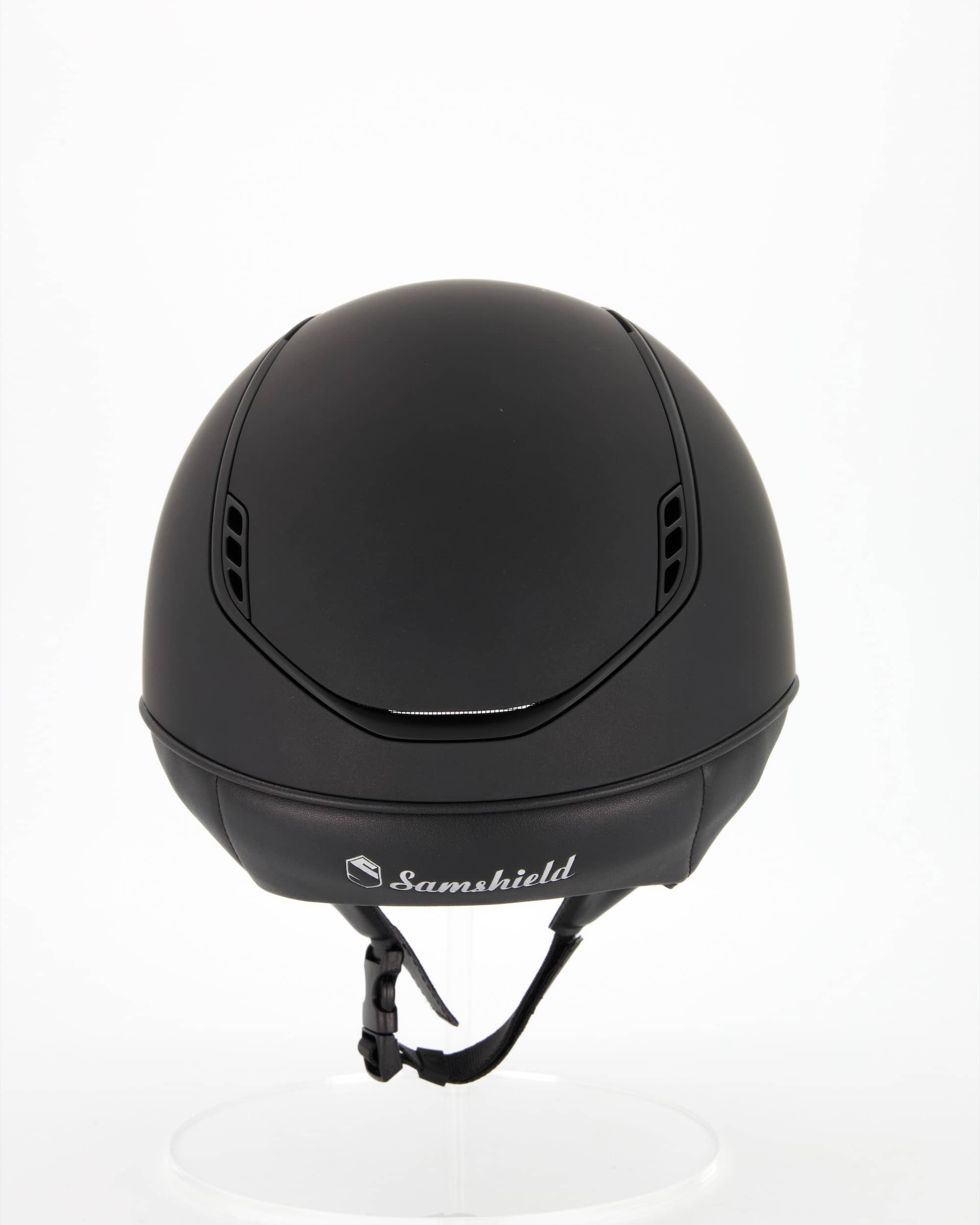 Riding helmet 2.0 Shadowmatt Black, Top Shadowmatt Black, Trim Matt Black, Blason Matt Black