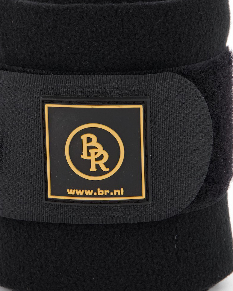 Bandages Event Pony Fleece2Mtr Set/4 with luxury bag in black