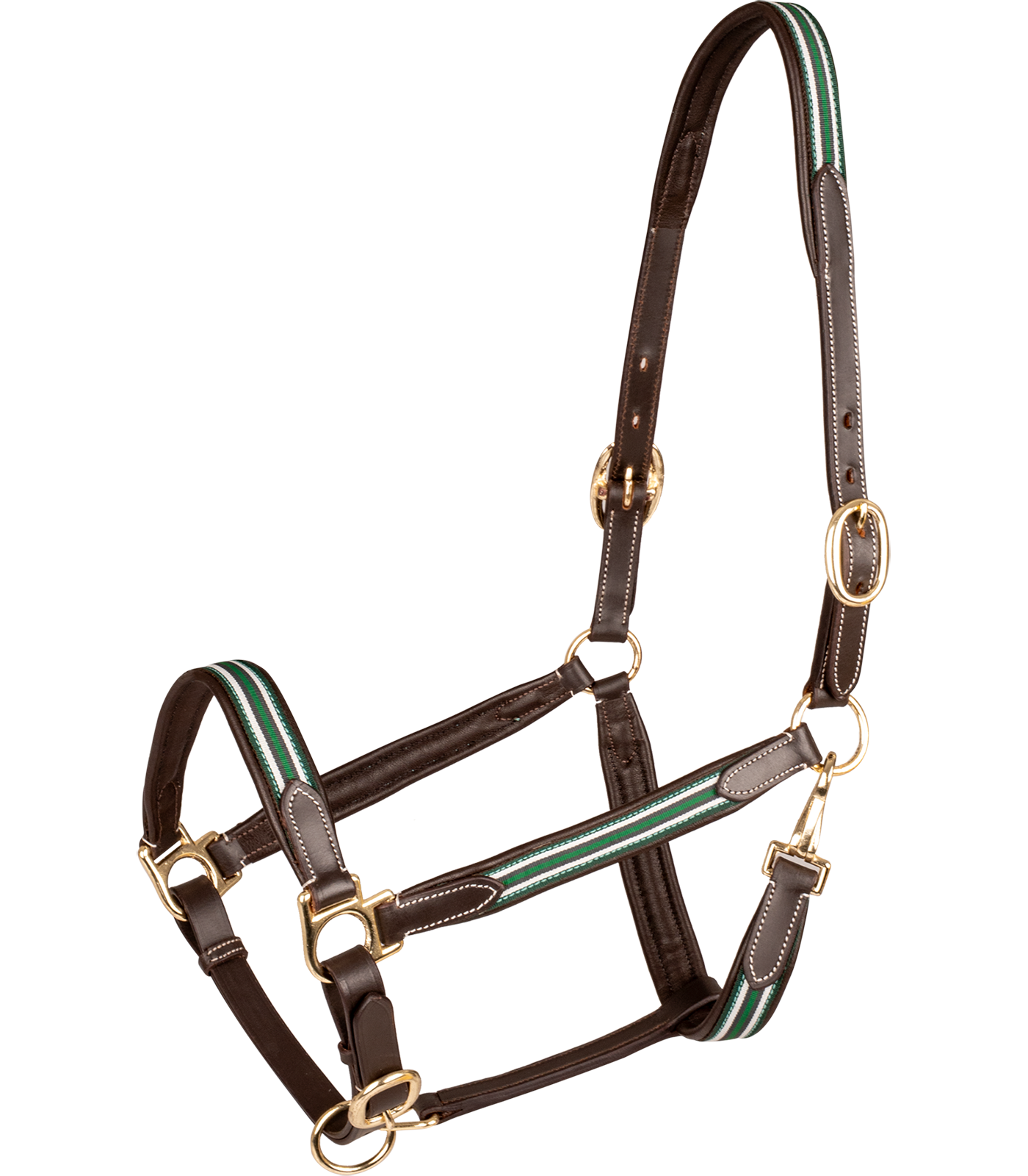 X-Line Lederhalfter Oxford in braun