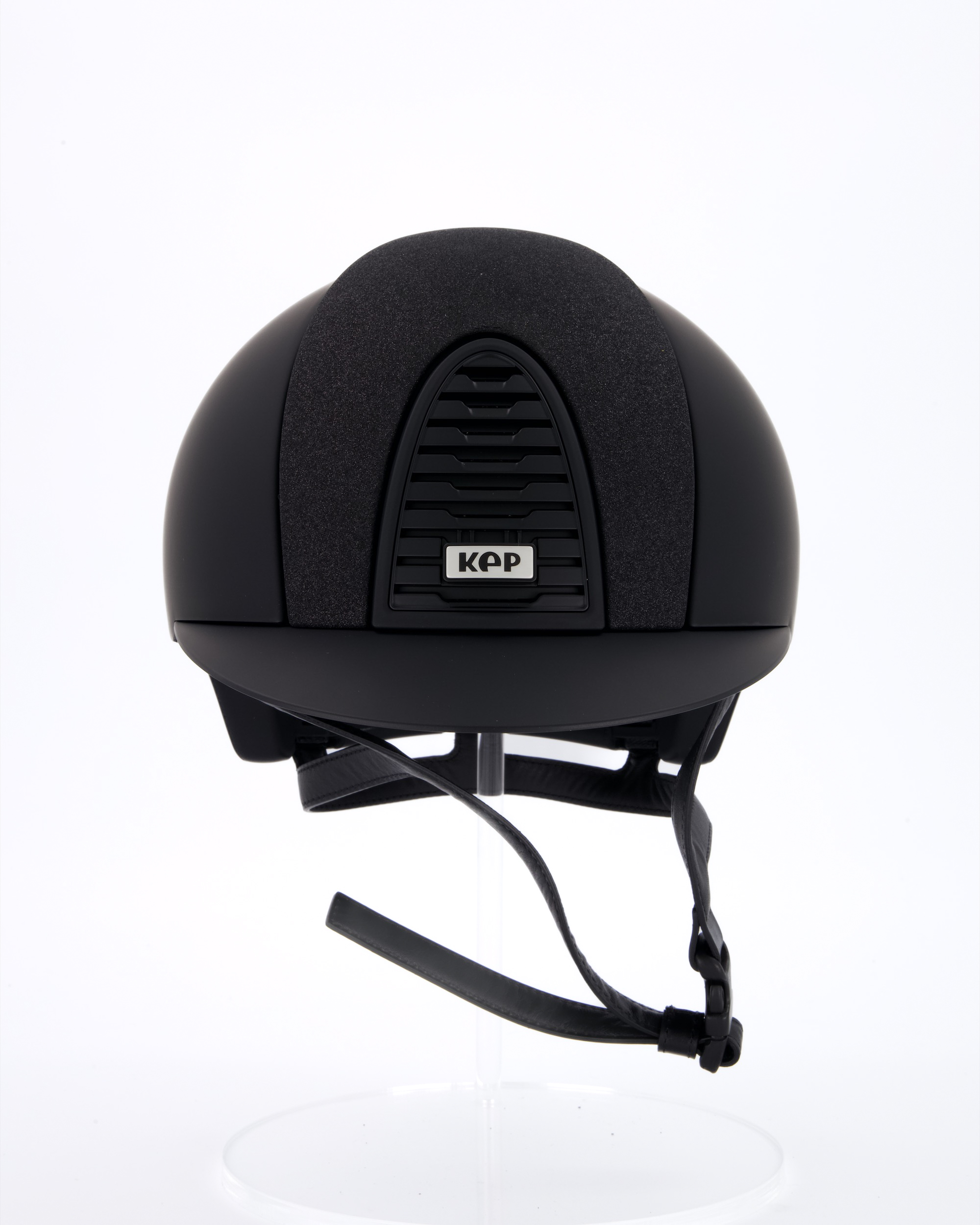 Riding helmet Cromo 2.0 Textile Star Black Grid in black