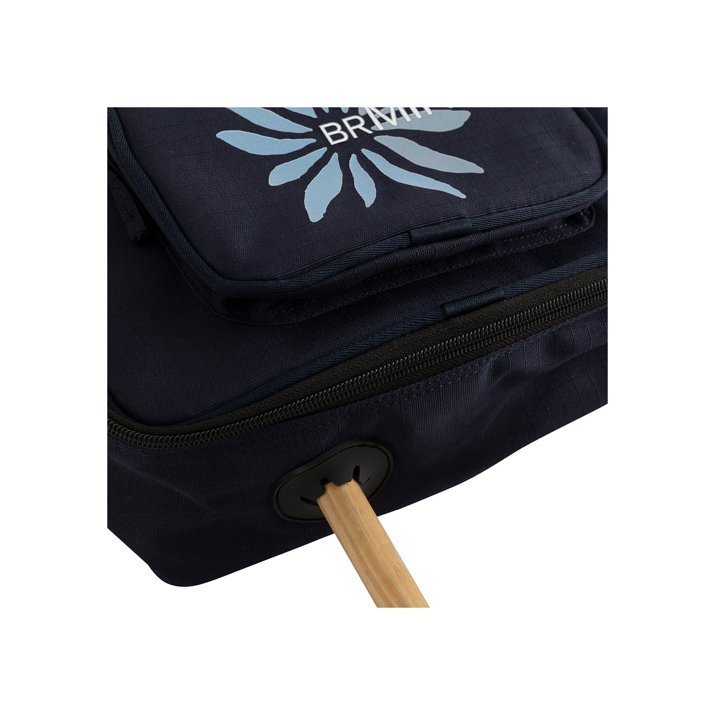 Mini stokpaard-transporttas in Midnight Navy