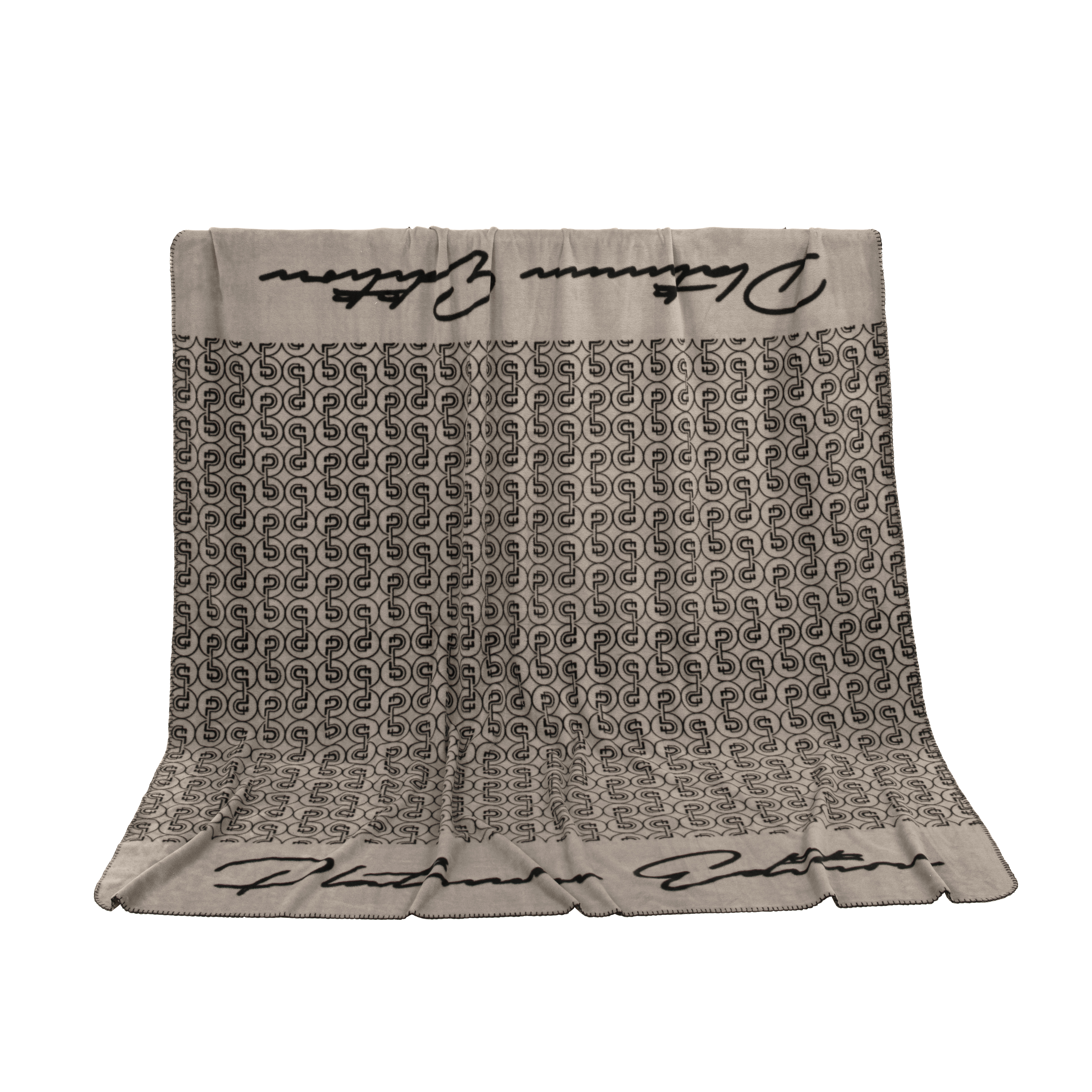 Abschwitzdecke Platinum Fleece Rug in pale grey
