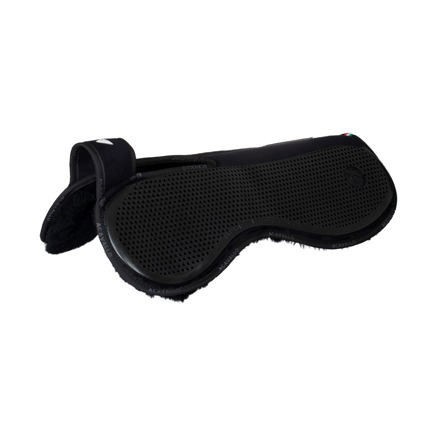 Sattelkissen MF-S WFS Wildleder Voll-Lammfell Classic Gel flach