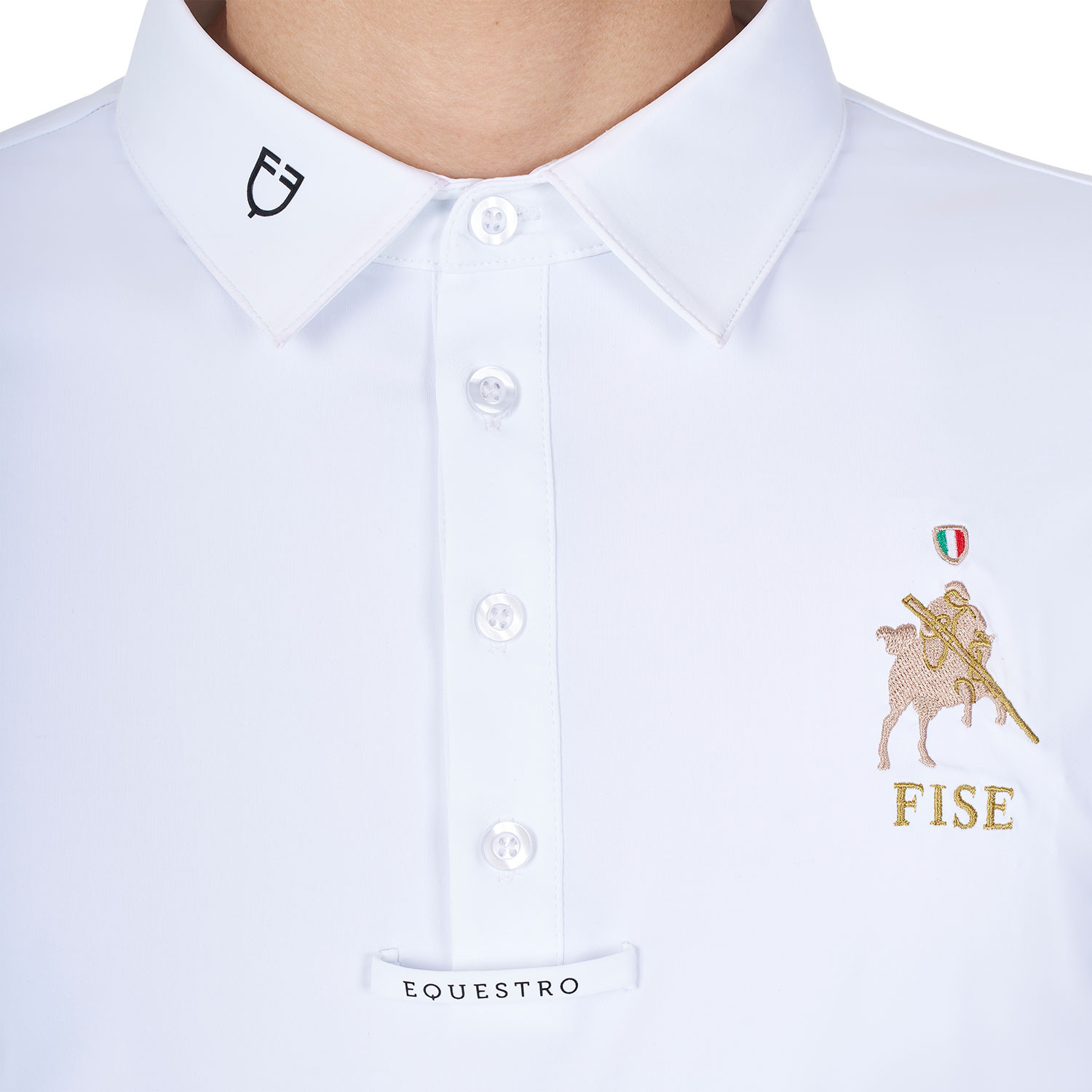 Langärmeliges Herren-Turnier-Poloshirt X FISE