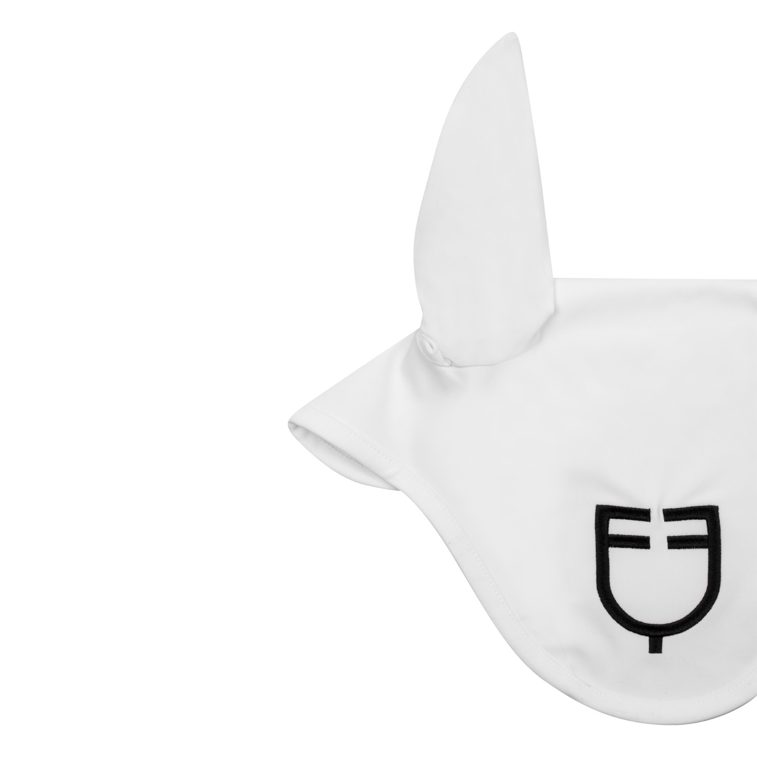 Fliegenhaube White Line Edition aus Stretchmaterial