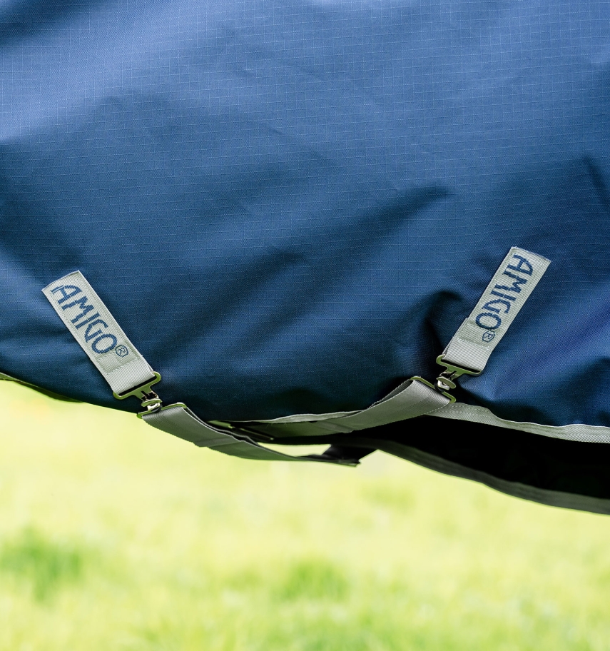 Outdoordecke Amigo Ripstop 900D in navy/titanium grey