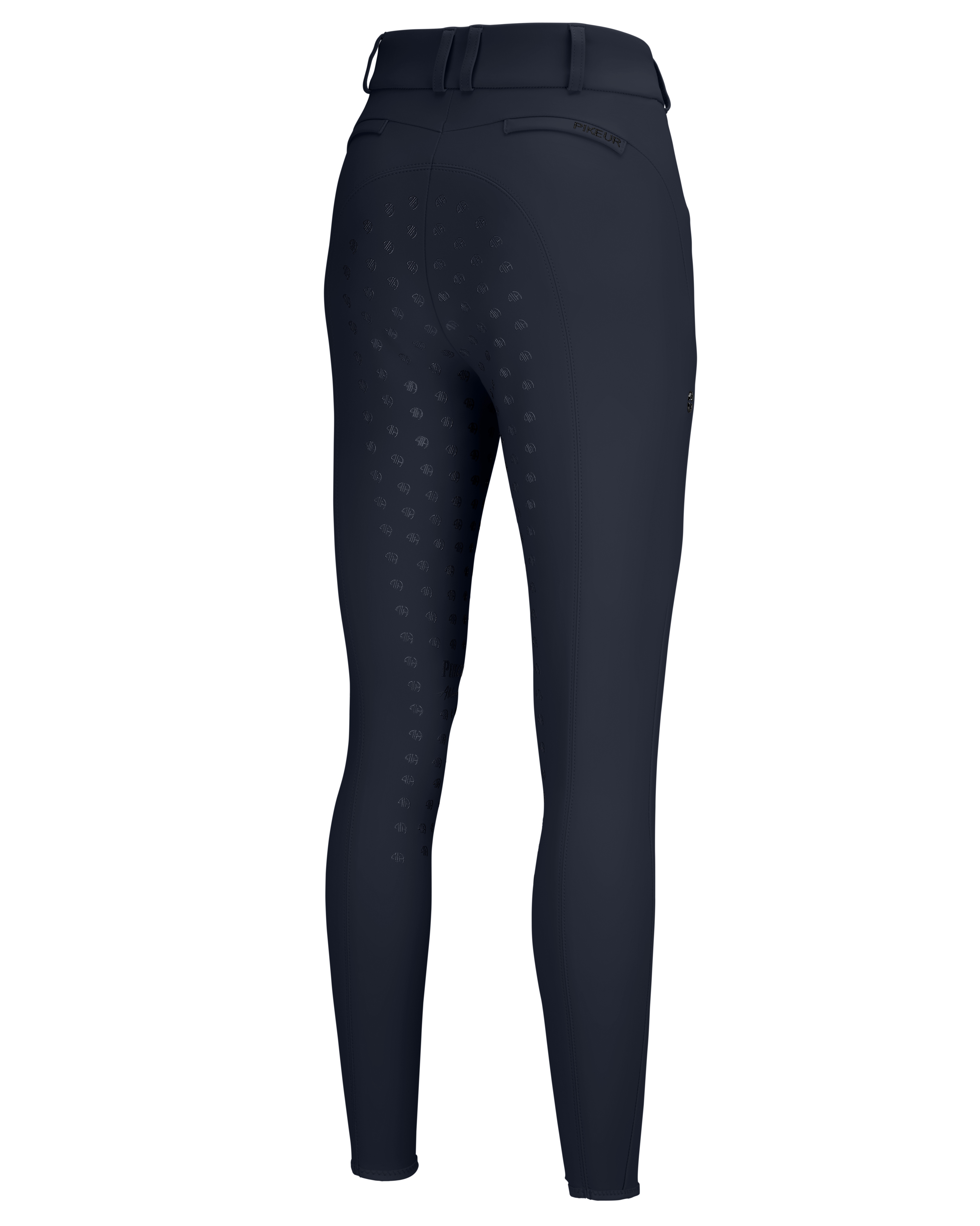 Riding breeches ladies athleisure mid-waist with full grip