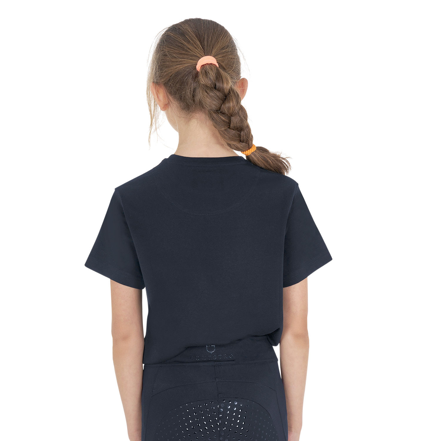 Baumwoll-T-Shirt Horse Team für Mädchen