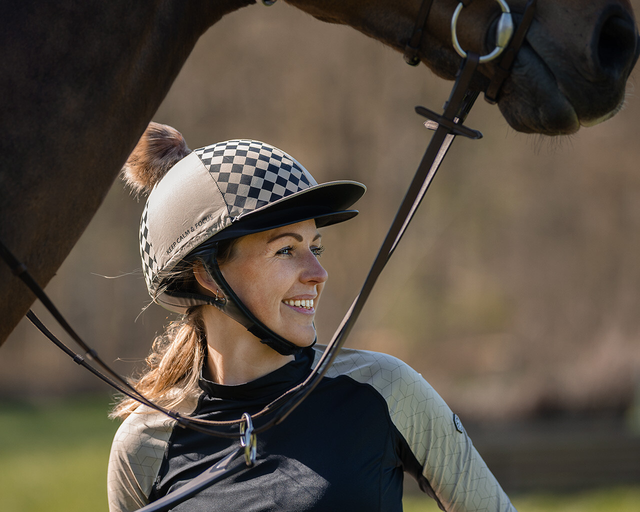 Riding helmet cover Omaha
