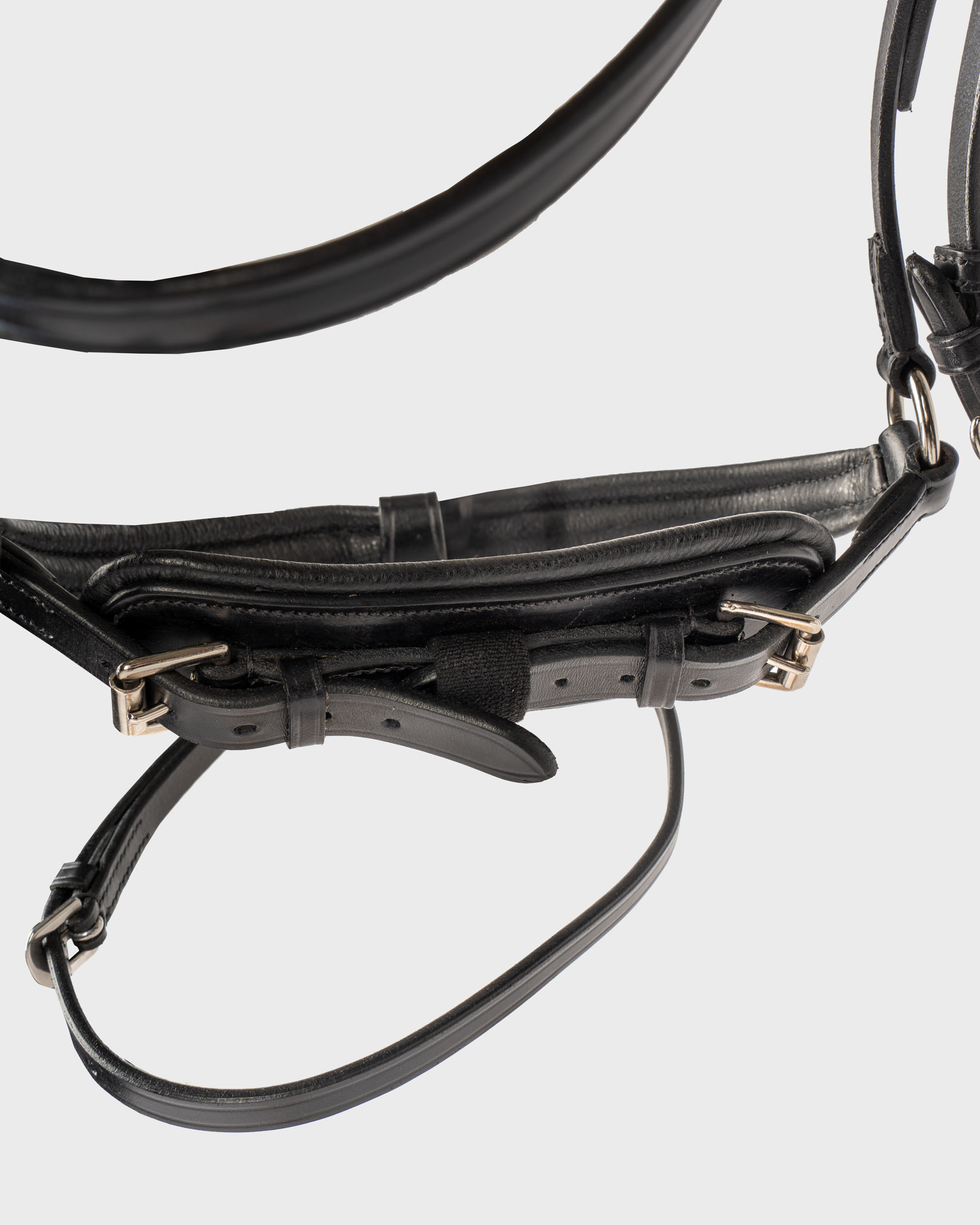 Bridle Balance anatomical stainless steel incl. reins in black